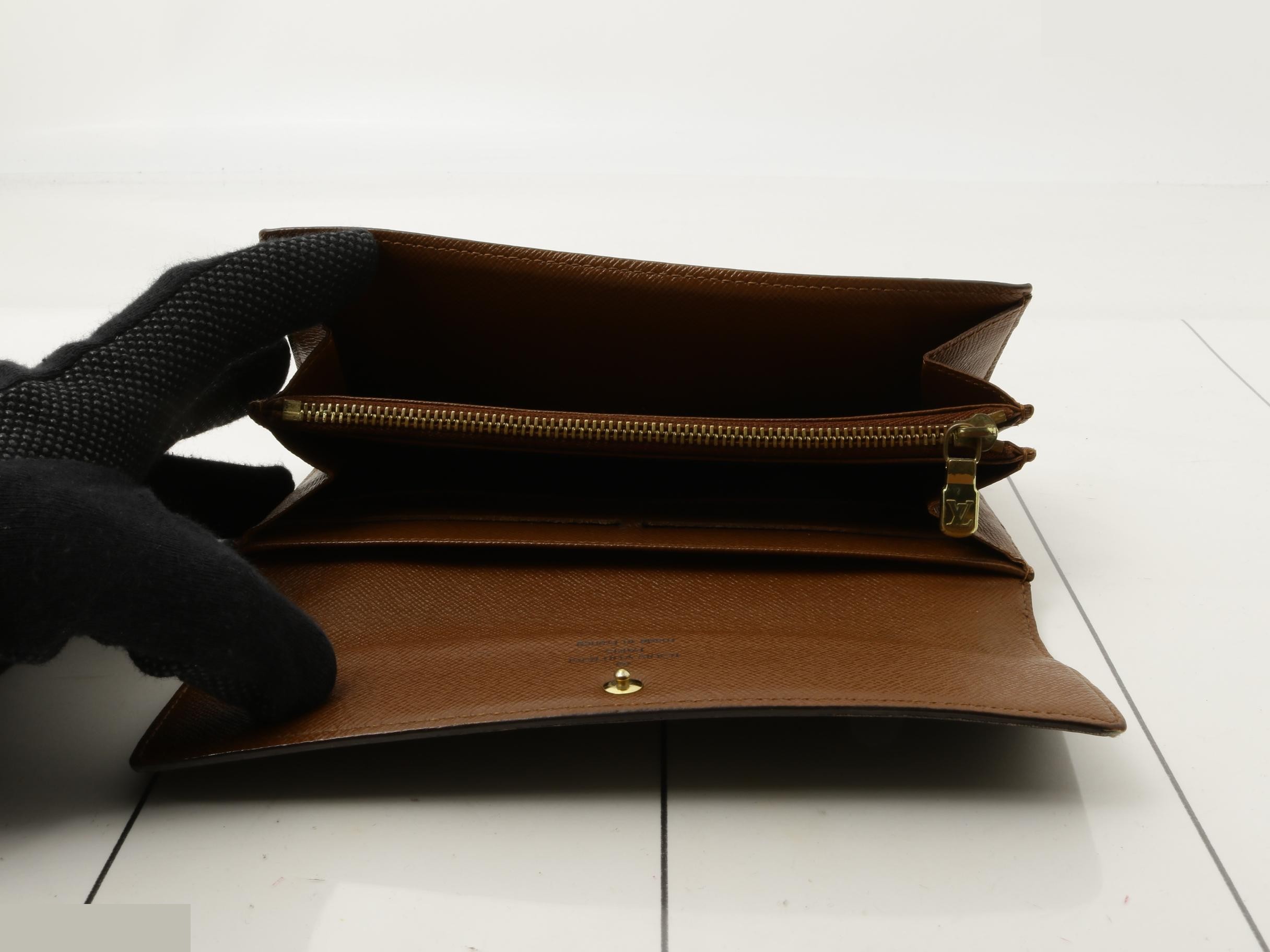 M61726 Pochette Portemonnaie Credit Bi-fold Long Wallet Monogram — view 4