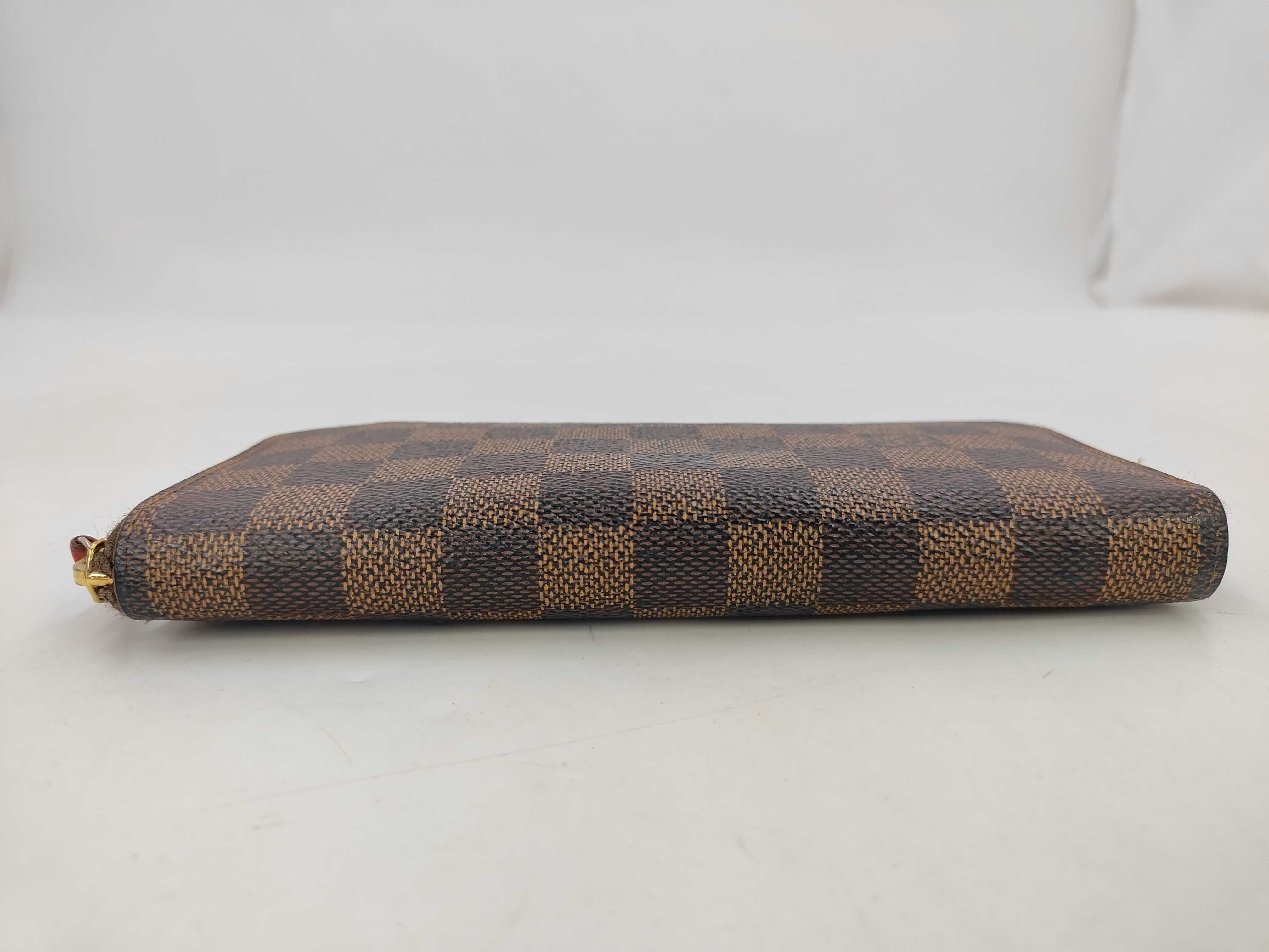 Damier Louis Vuitton Damier Portefeuille Clemence Cerise GI0136 Wallet — view 4