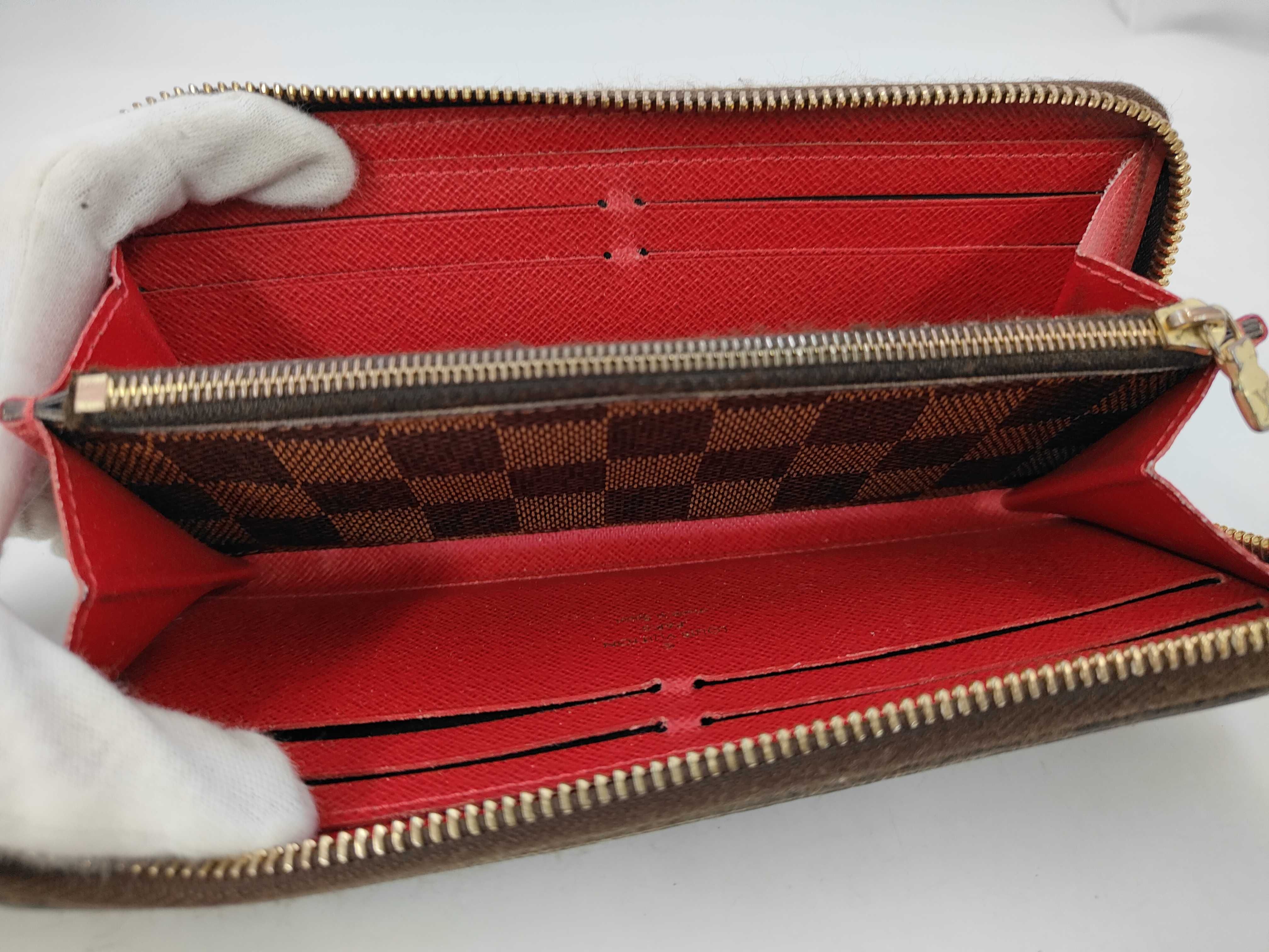 Damier Louis Vuitton Damier Portefeuille Clemence Cerise GI0136 Wallet — view 6