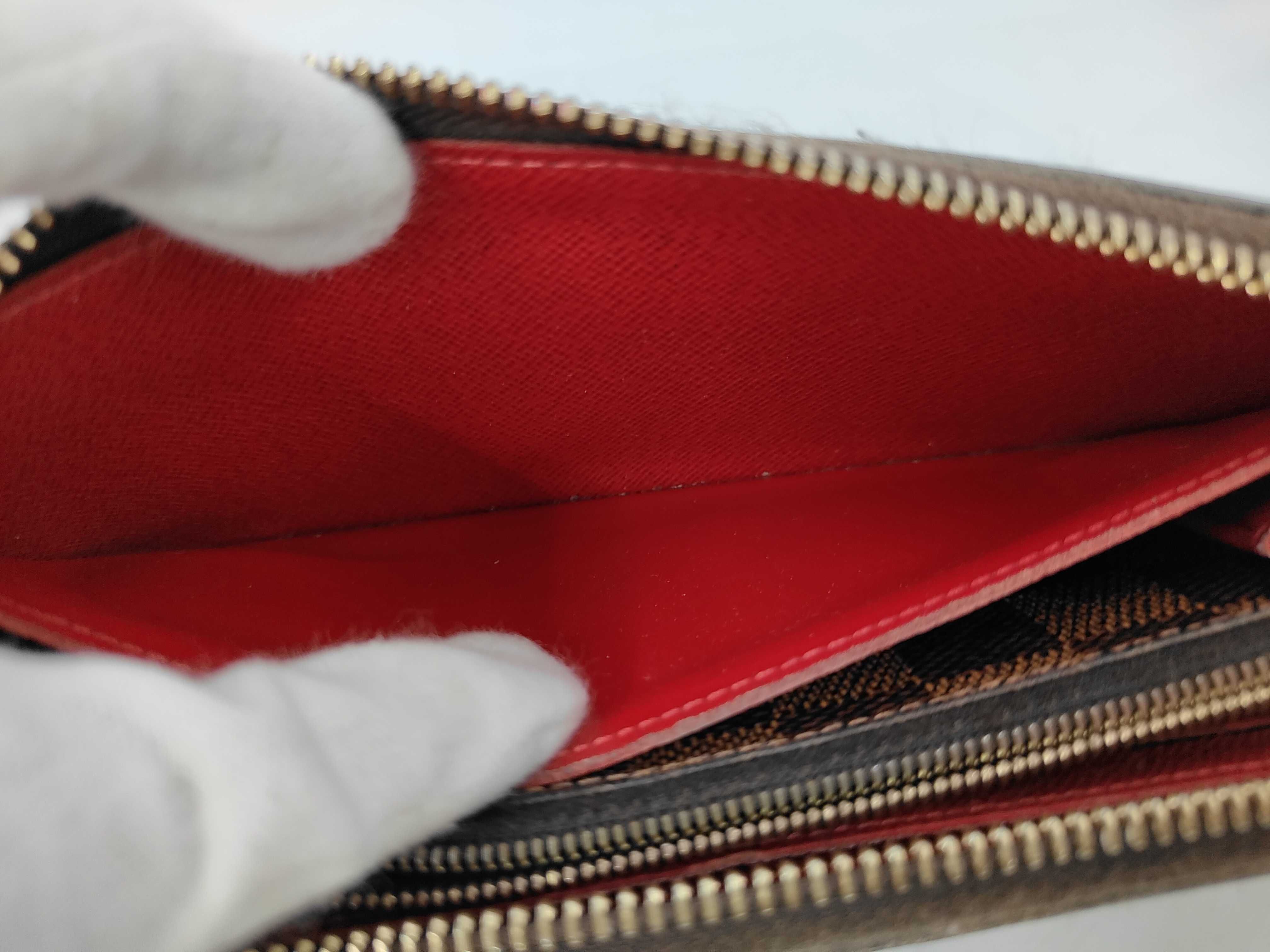Damier Louis Vuitton Damier Portefeuille Clemence Cerise GI0136 Wallet — view 8