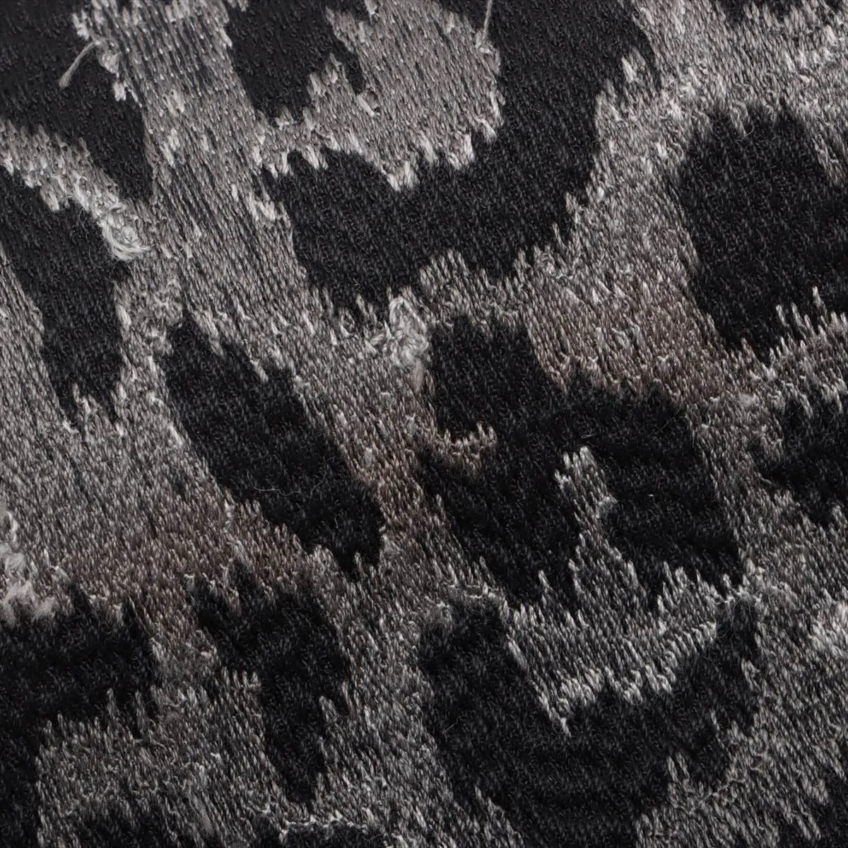 Caro Medium Velvet Chain Shoulder Bag Leopard — view 14