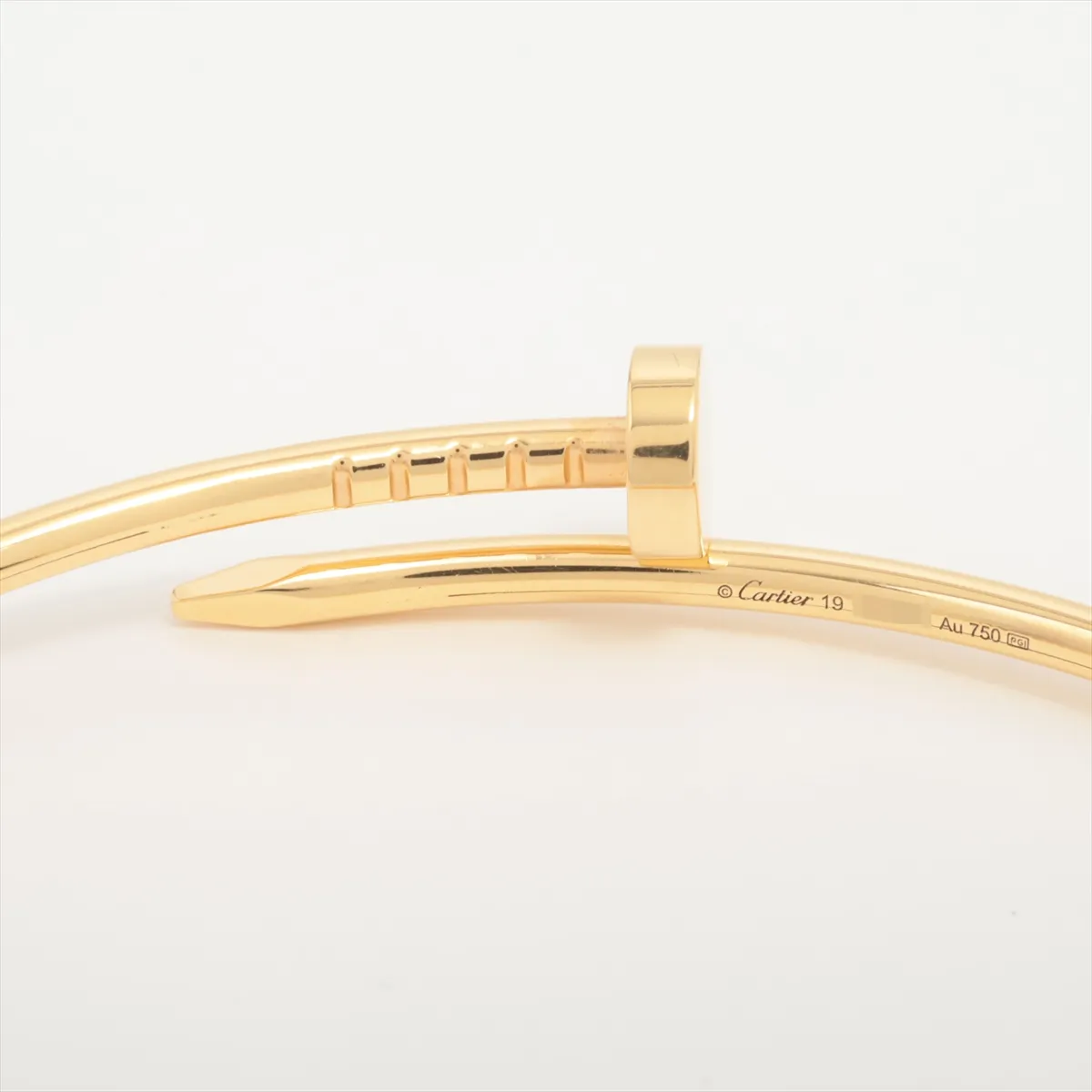 Juste un Clou SM Bracelet 750 (Yellow Gold) 10.4g 19 SJQ423 — view 4
