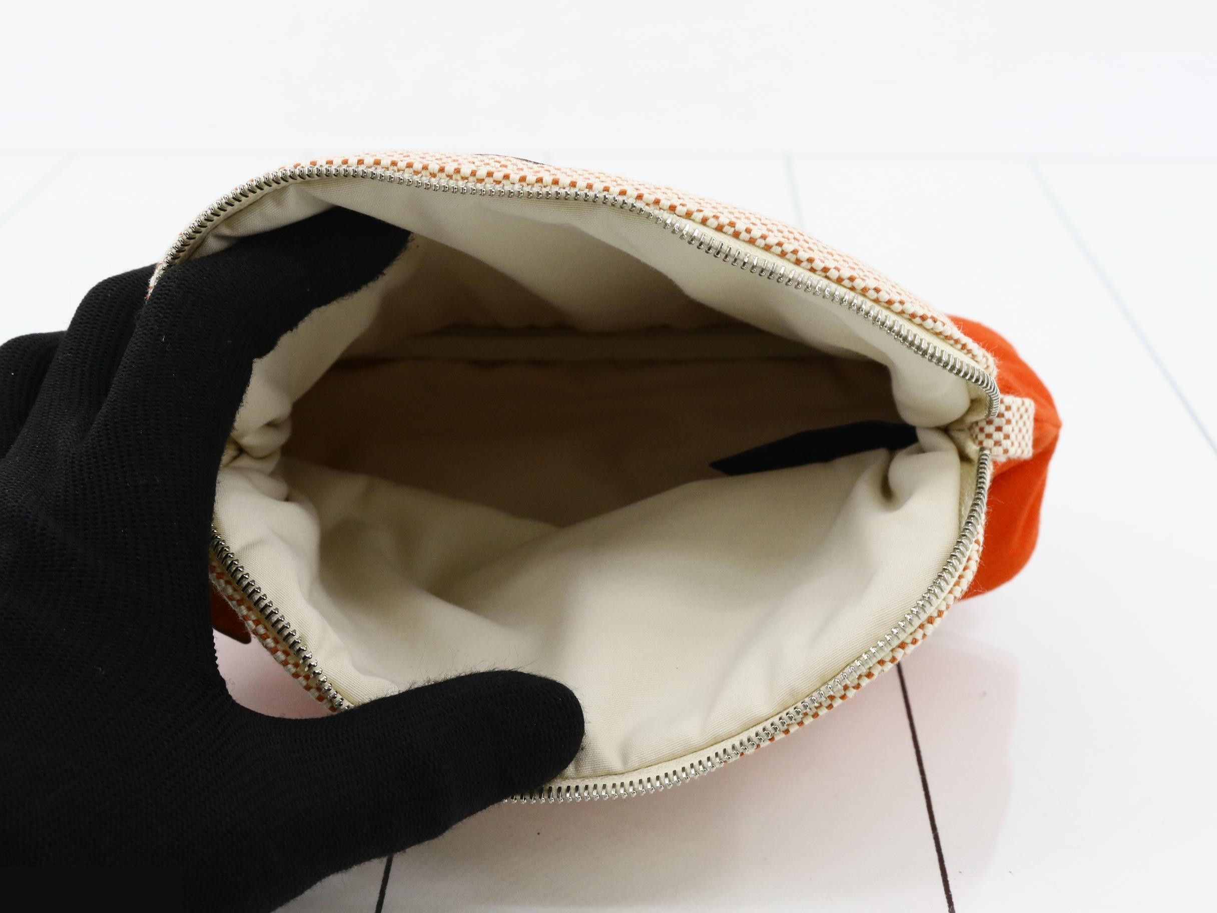 Unused pouch, orange — view 4