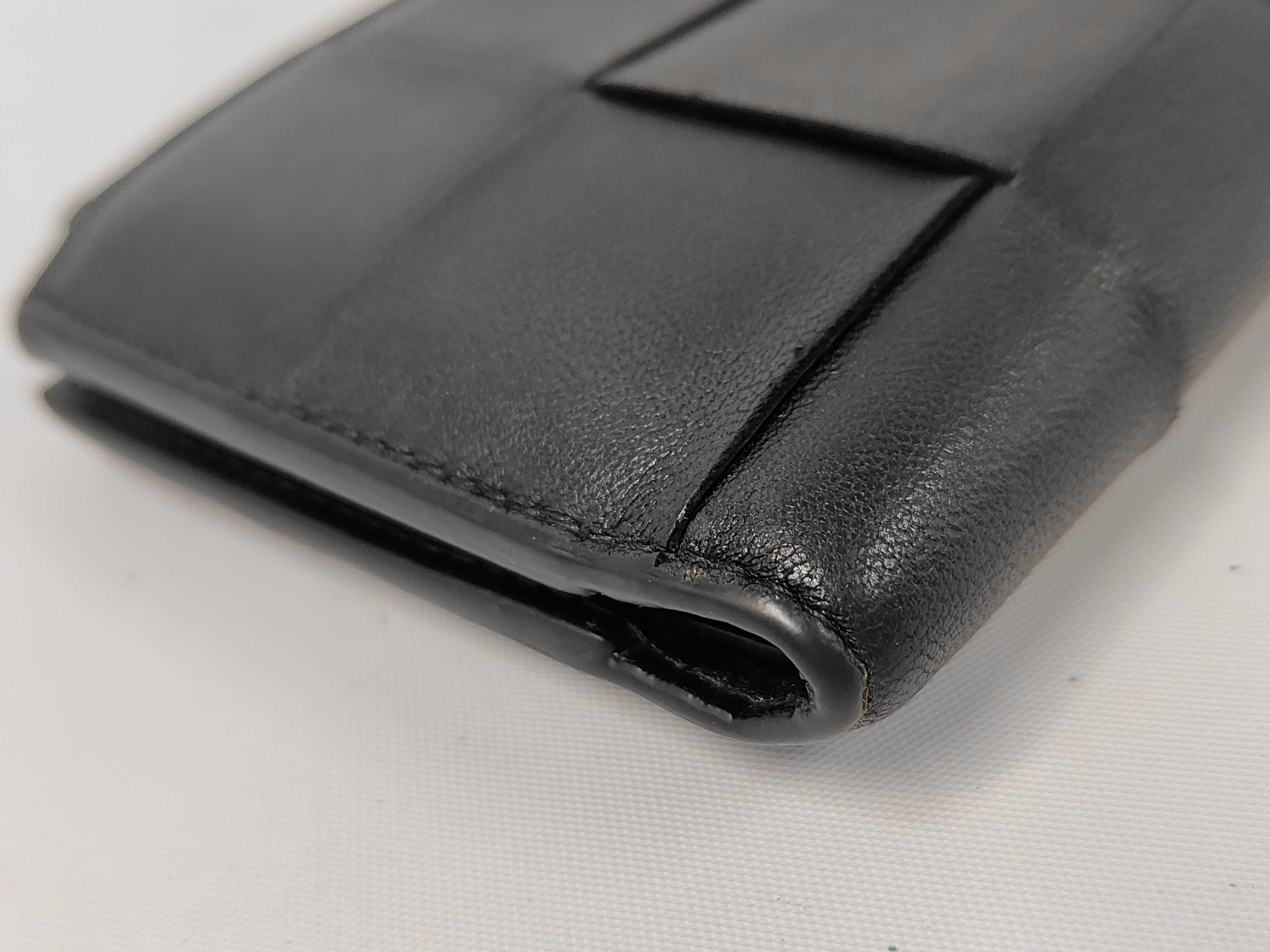 Intrecciato Bi-fold Zipper Wallet — view 3