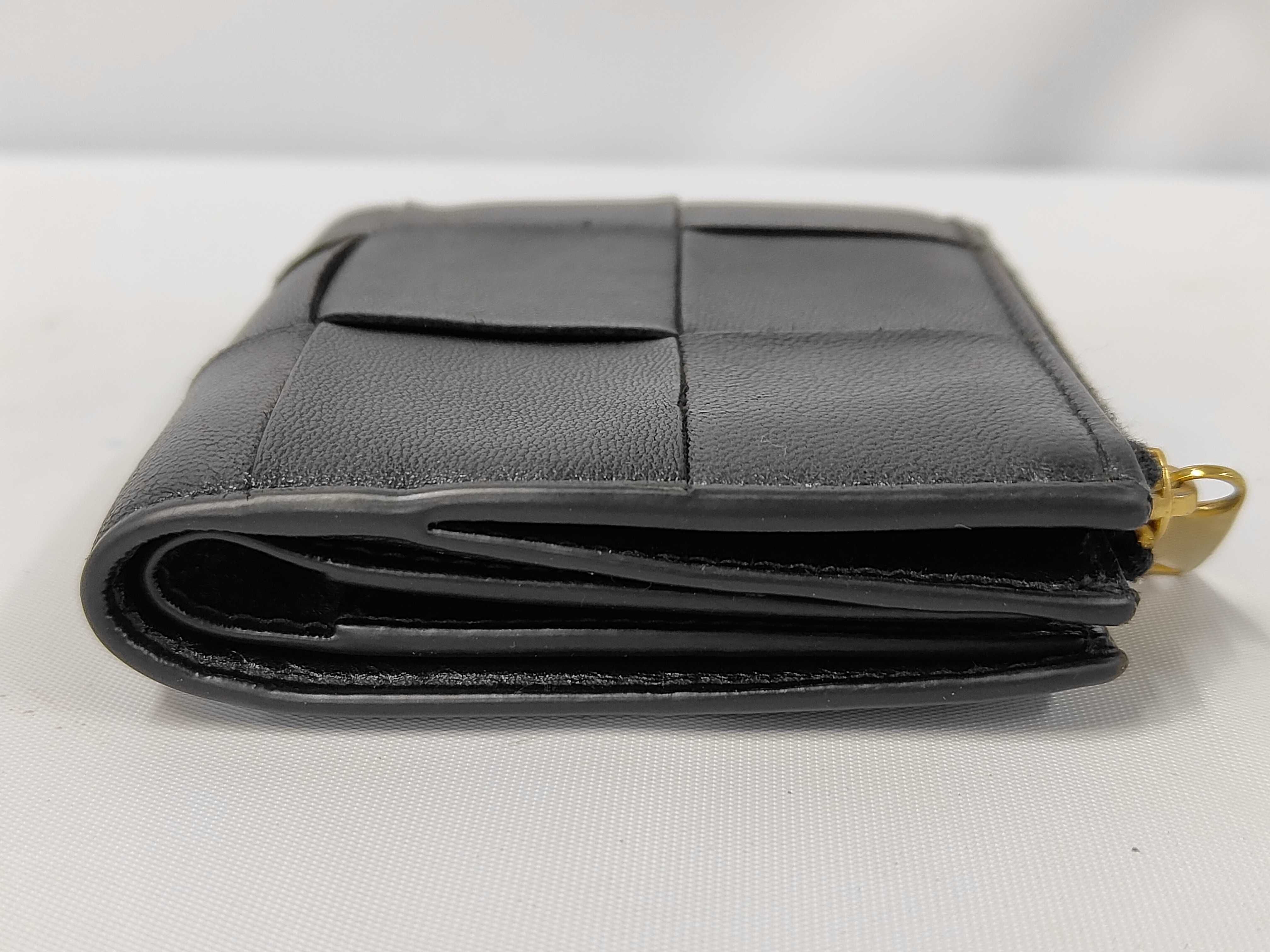Intrecciato Bi-fold Zipper Wallet — view 5