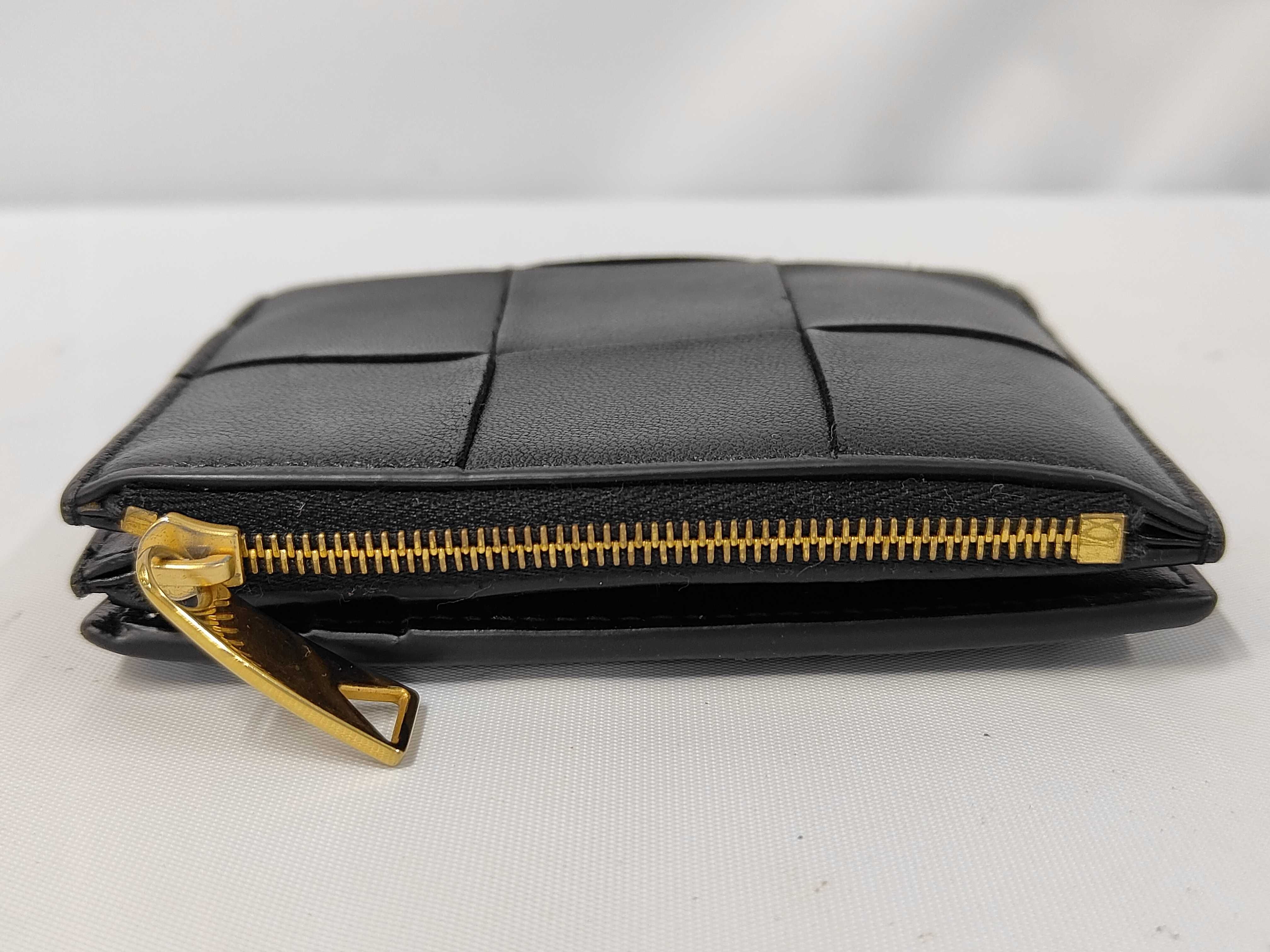 Intrecciato Bi-fold Zipper Wallet — view 6