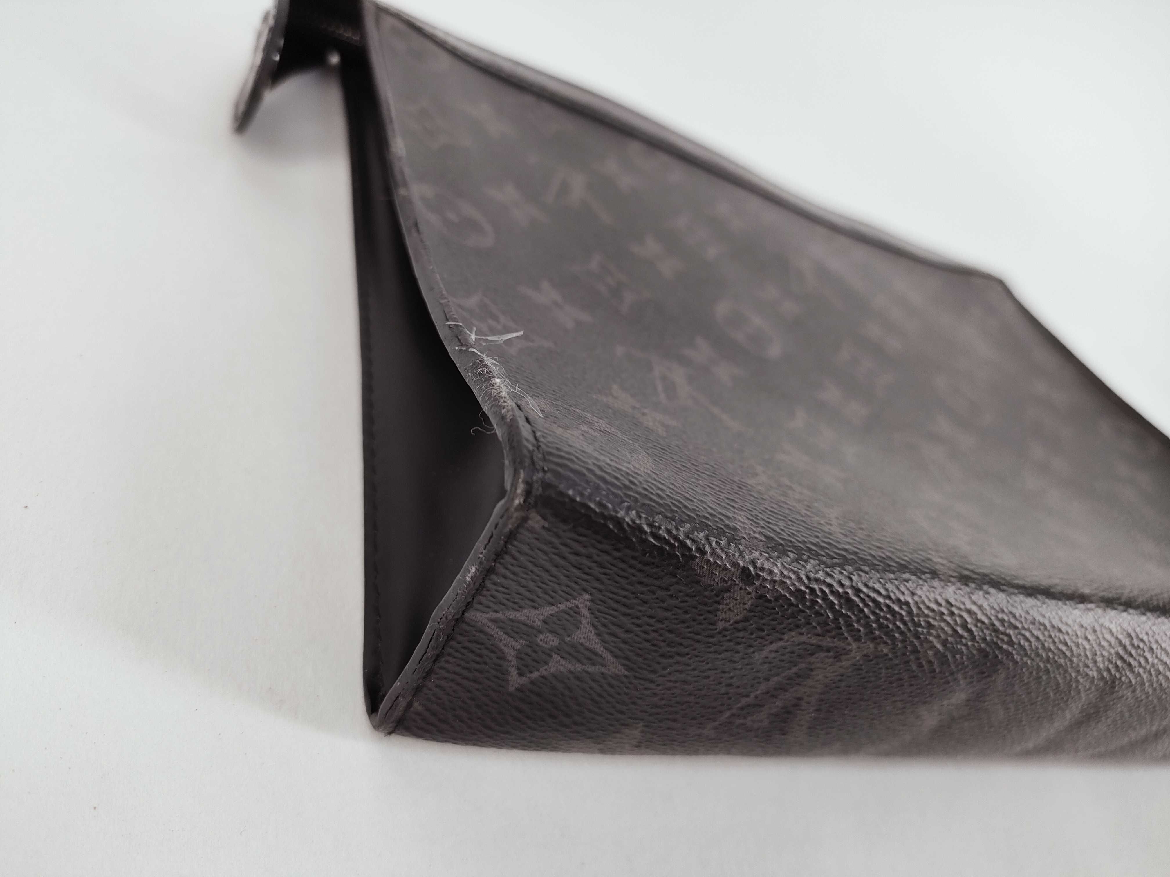 Monogram Empreinte Louis Vuitton Clutch Bag — view 3