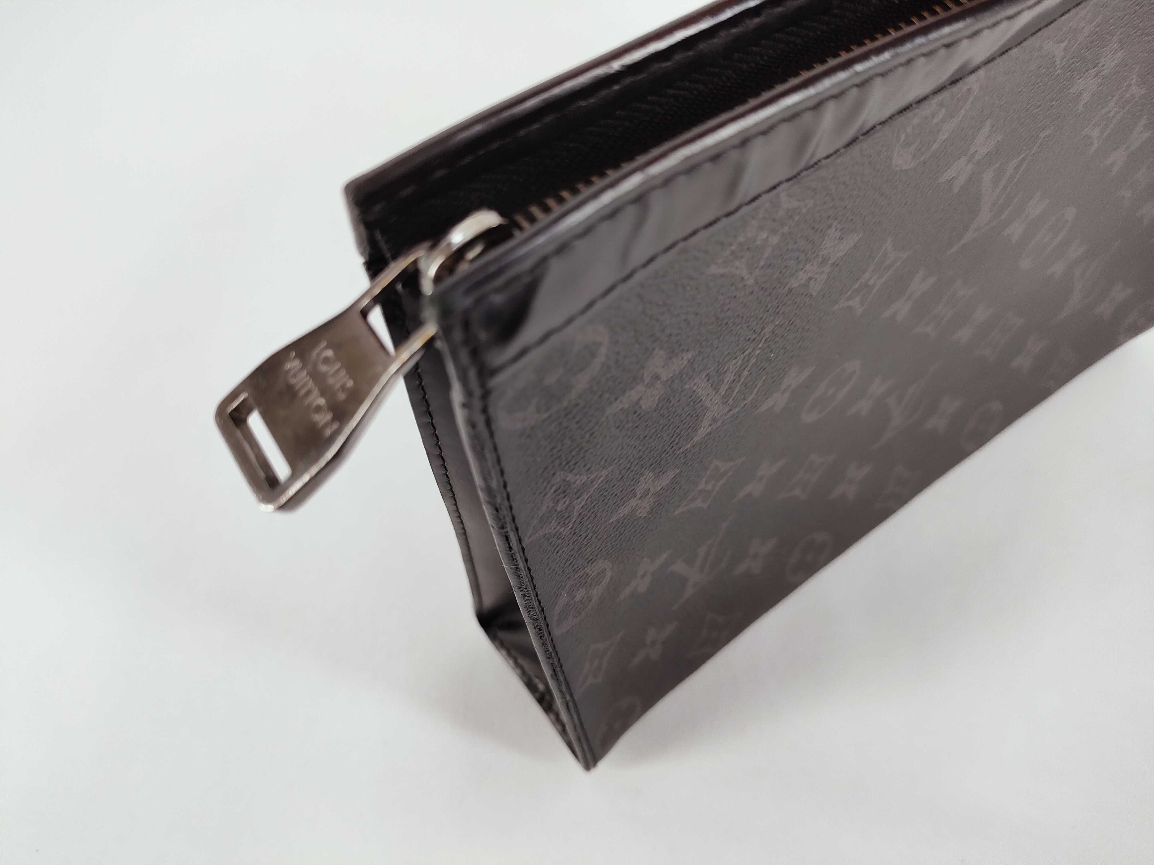 Monogram Empreinte Louis Vuitton Clutch Bag — view 6