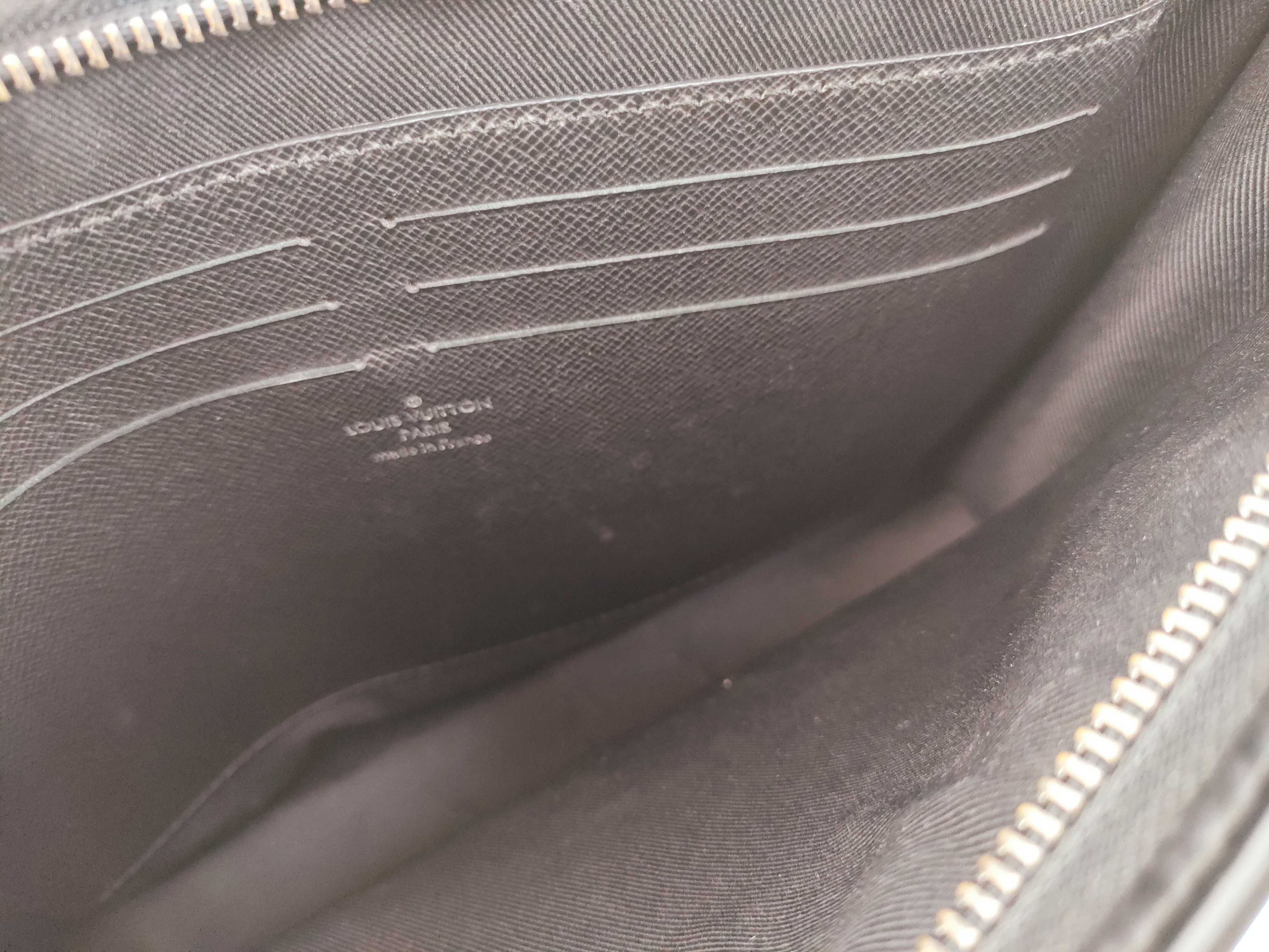 Monogram Empreinte Louis Vuitton Clutch Bag — view 9