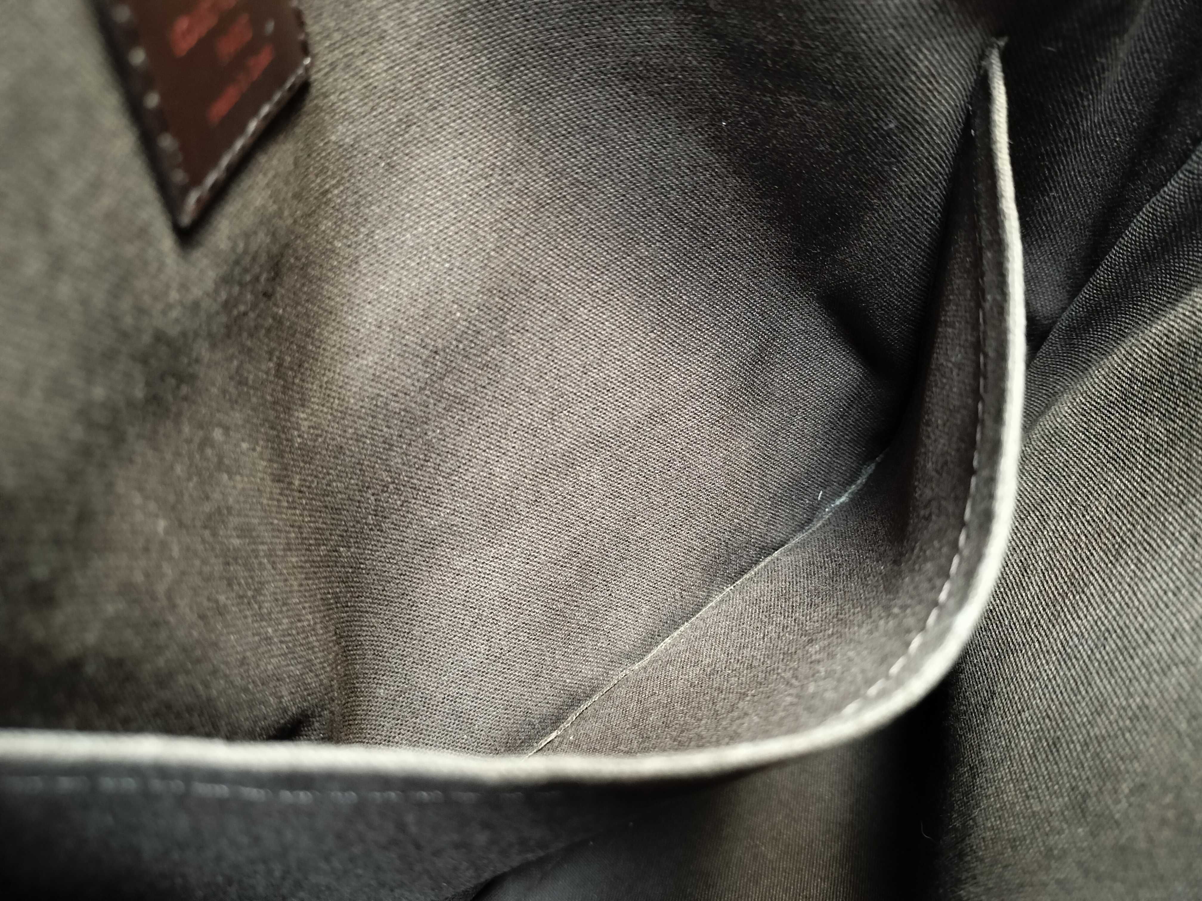 Damier Louis Vuitton Damier Ebene Brooklyn PM Shoulder Bag — view 11