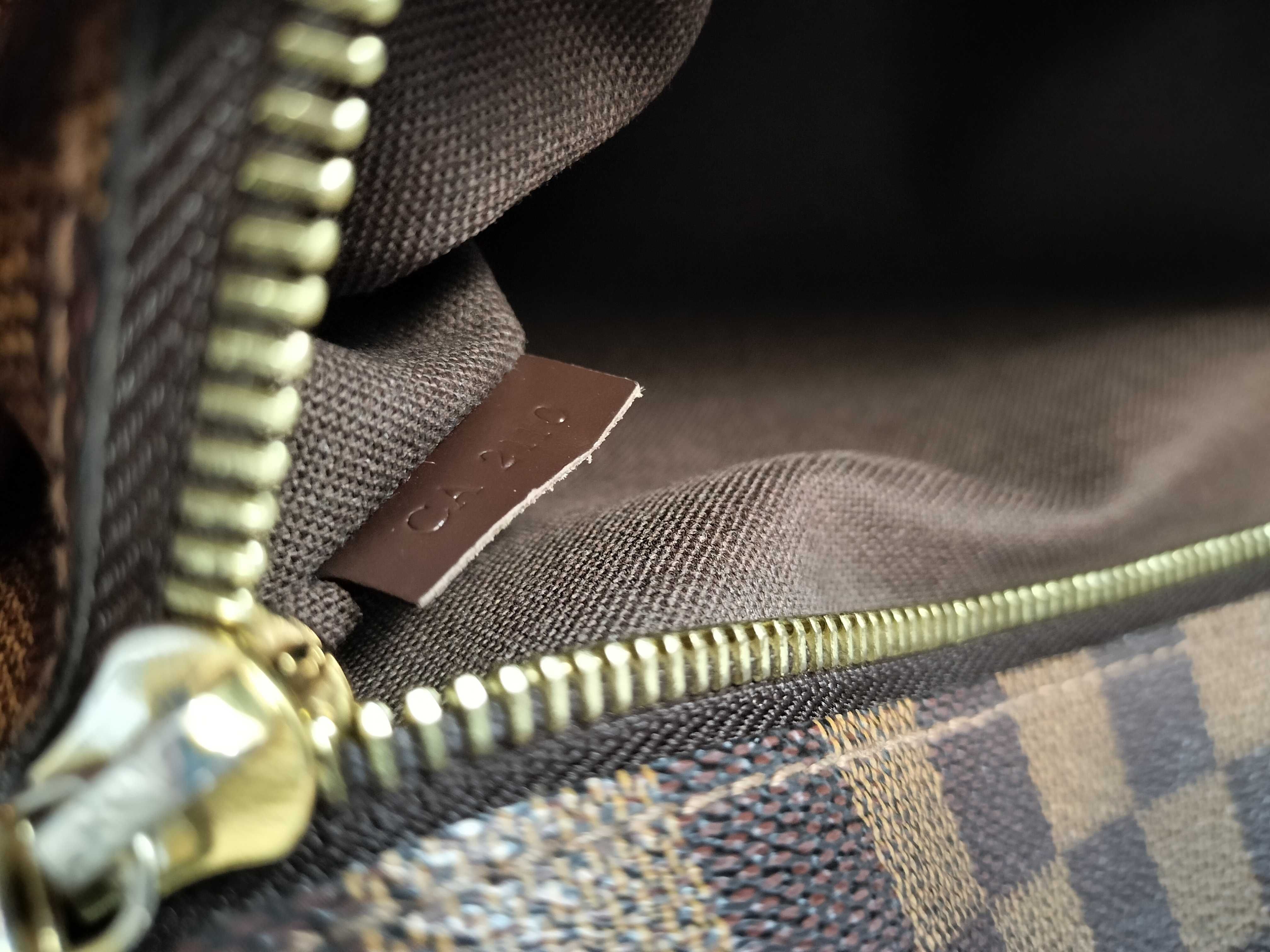 Damier Louis Vuitton Damier Ebene Brooklyn PM Shoulder Bag — view 13