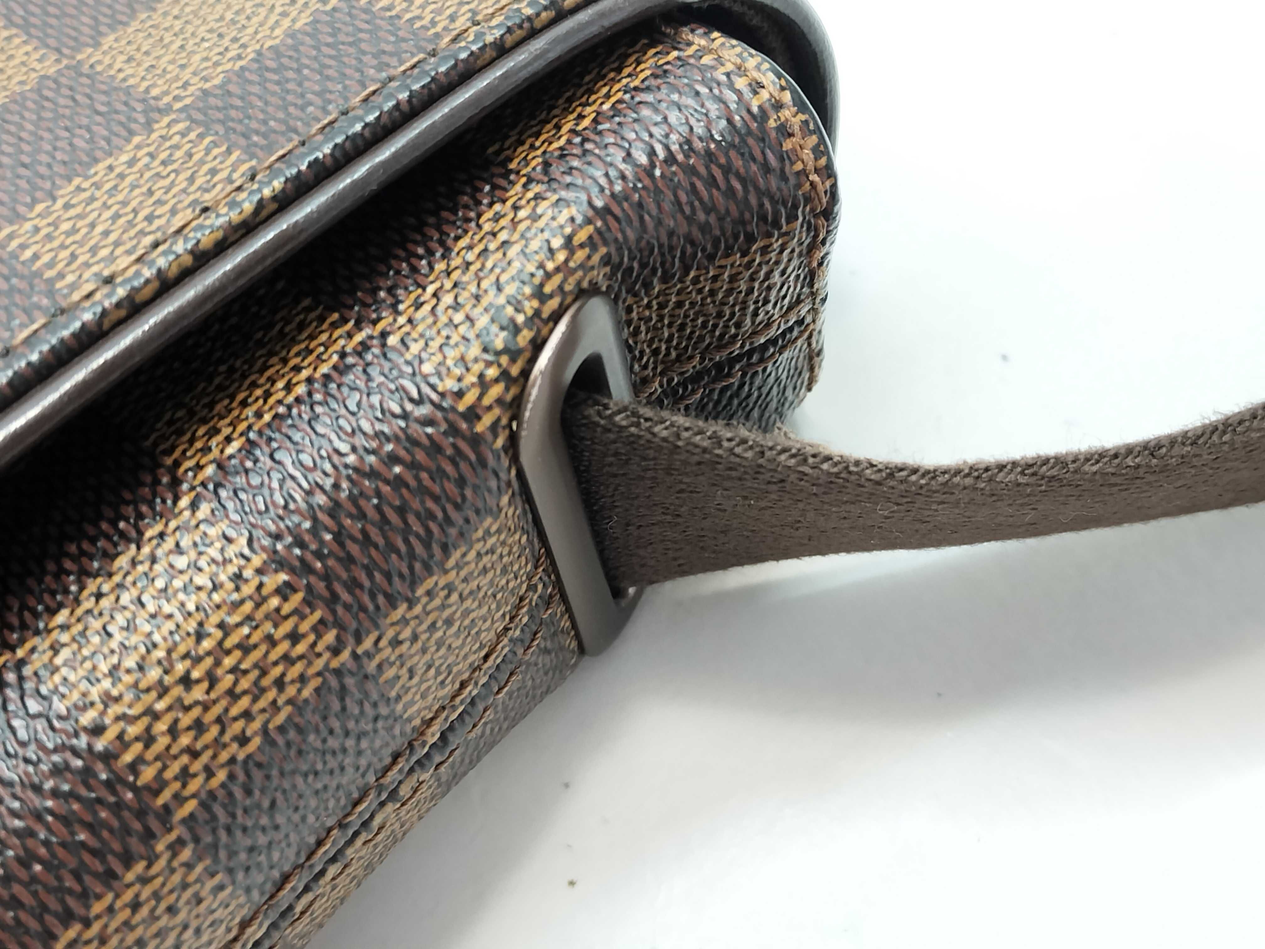 Damier Louis Vuitton Damier Ebene Brooklyn PM Shoulder Bag — view 7