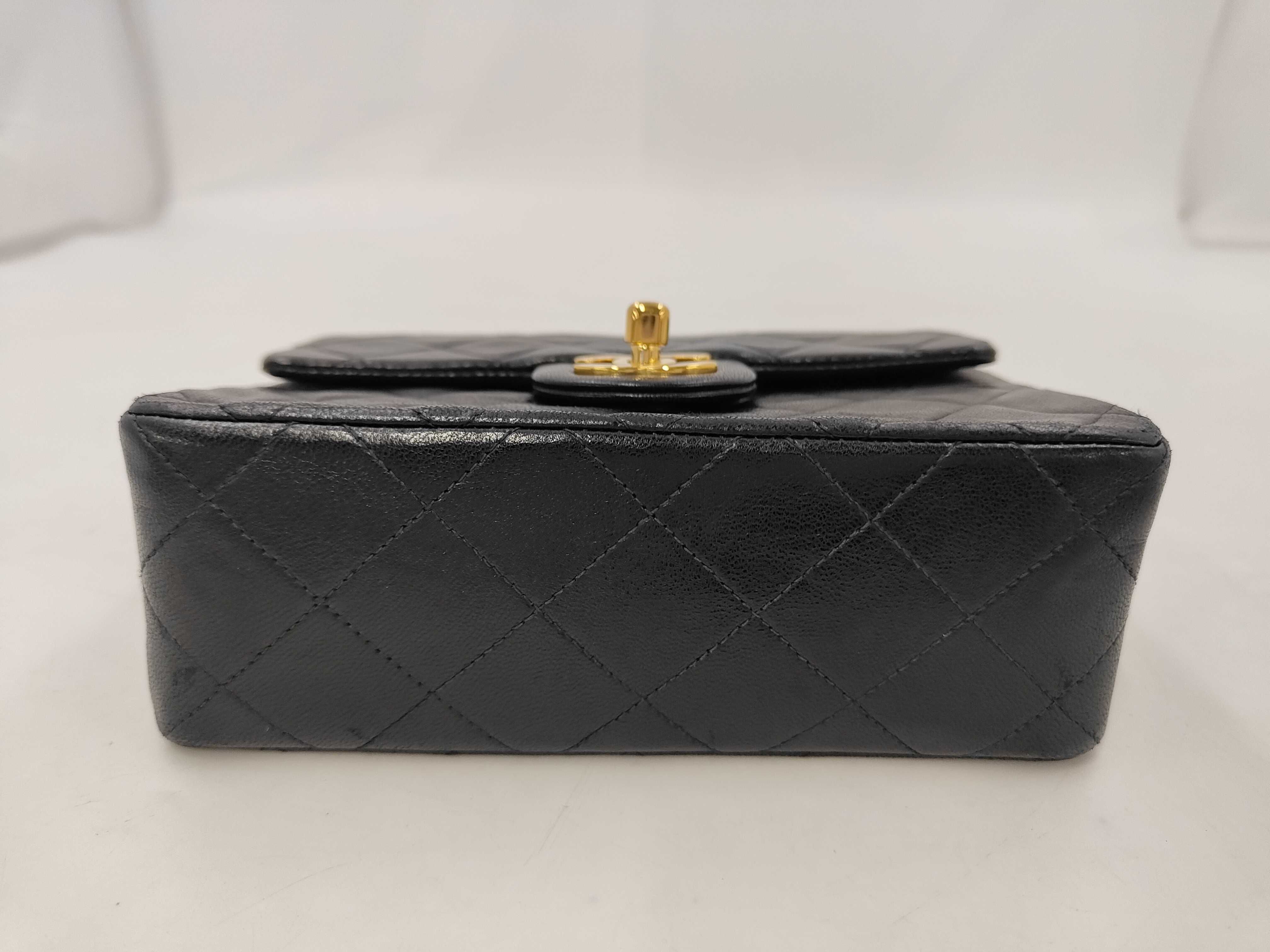 Mini Matelassé Lambskin Shoulder Bag — view 3