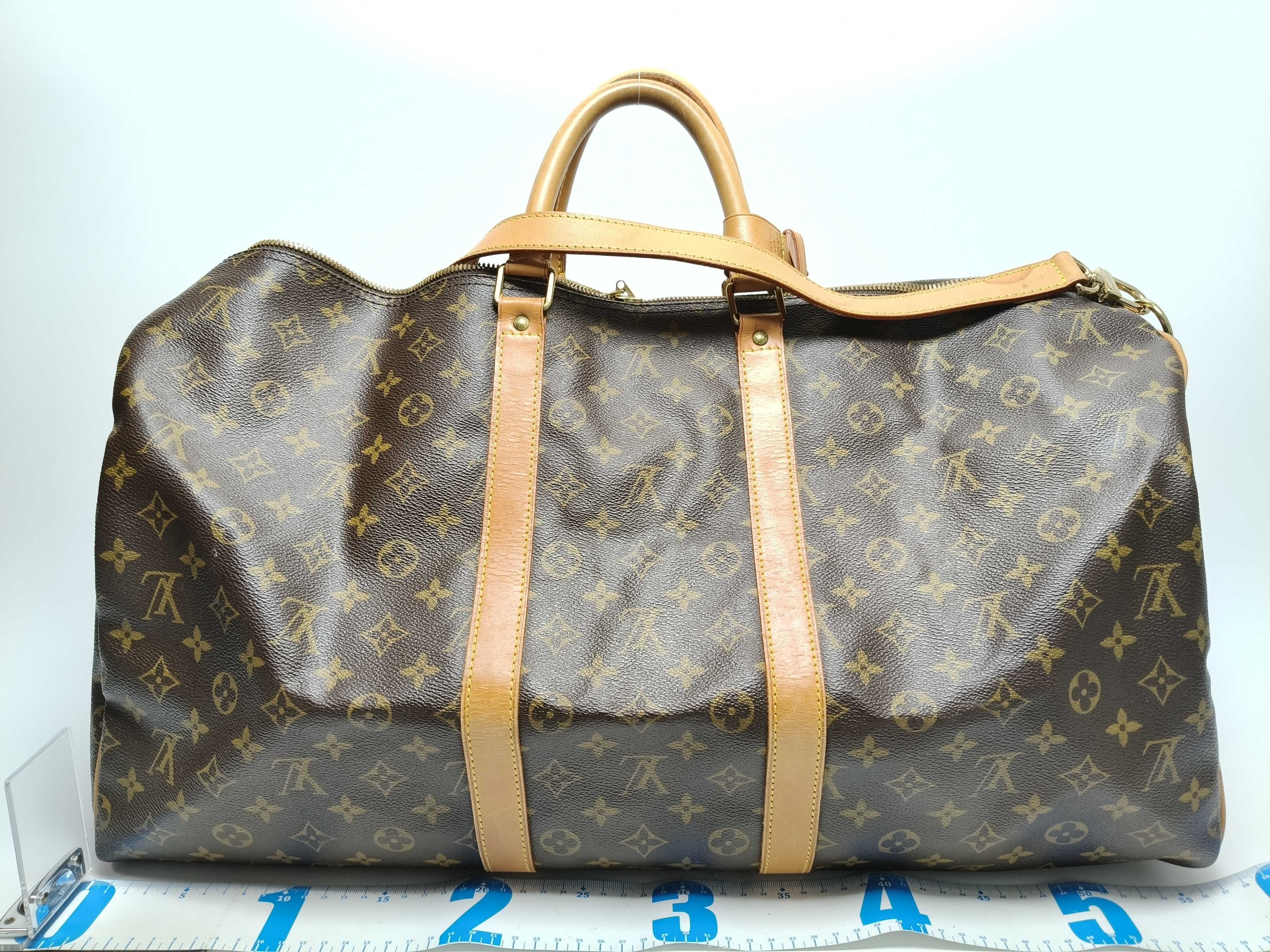 Monogram Keepall Bandoulière 55 M41414 Shoulder Strap Boston Bag — view 2