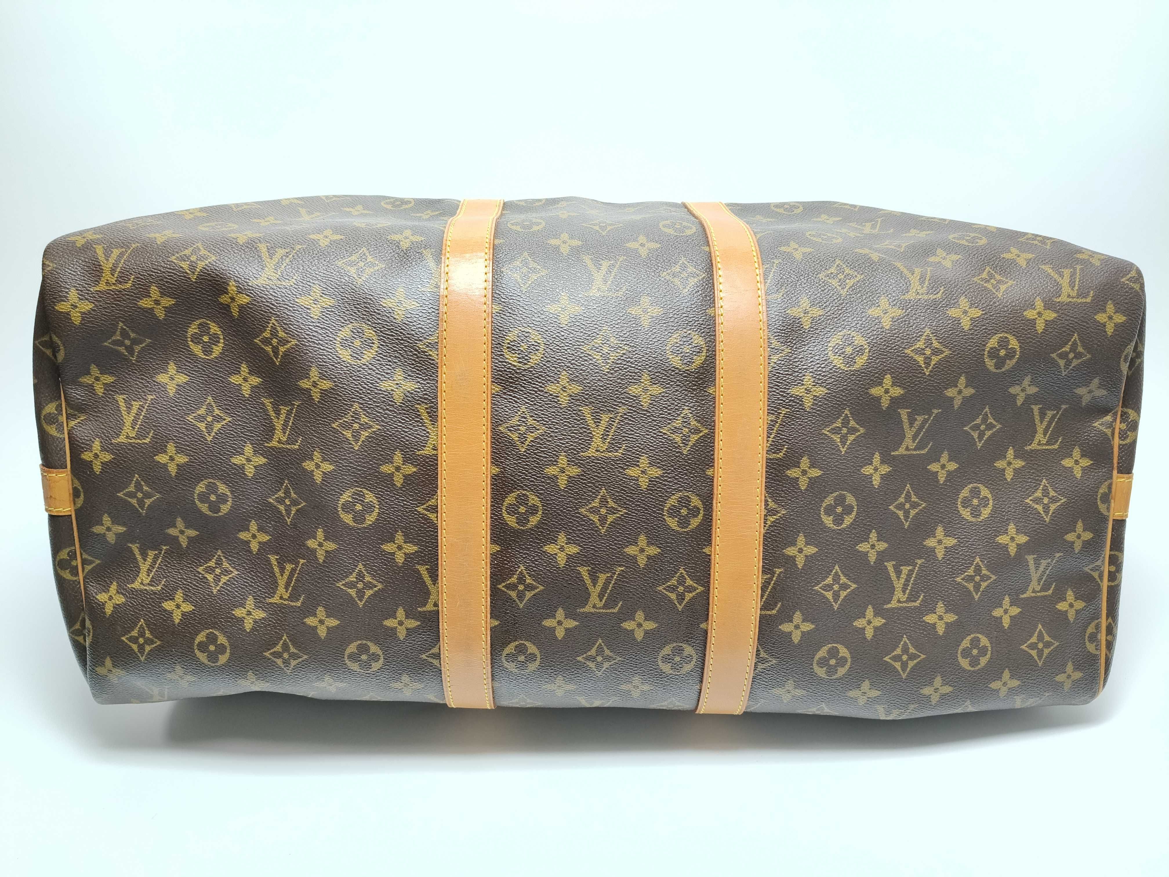 Monogram Keepall Bandoulière 55 M41414 Shoulder Strap Boston Bag — view 8