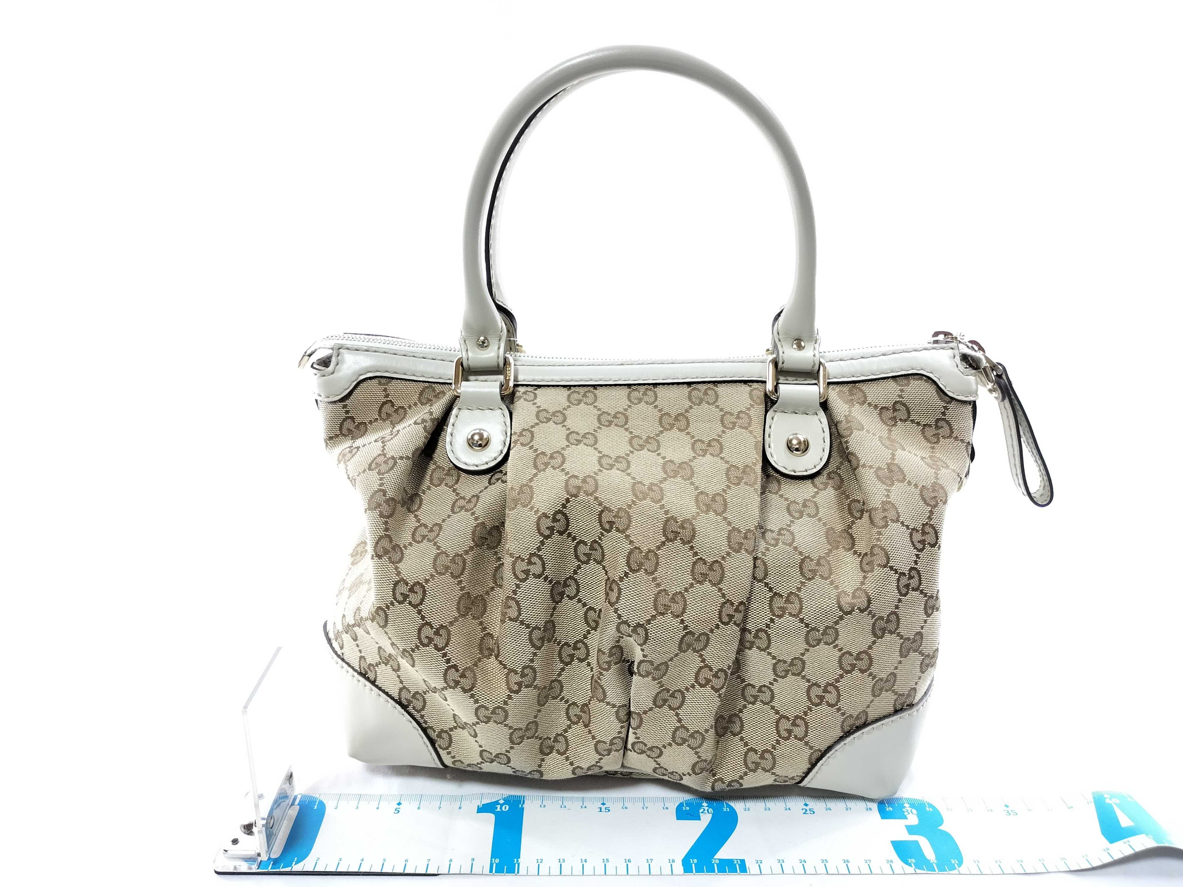GG Canvas Tote Bag 247902 502752 — view 2