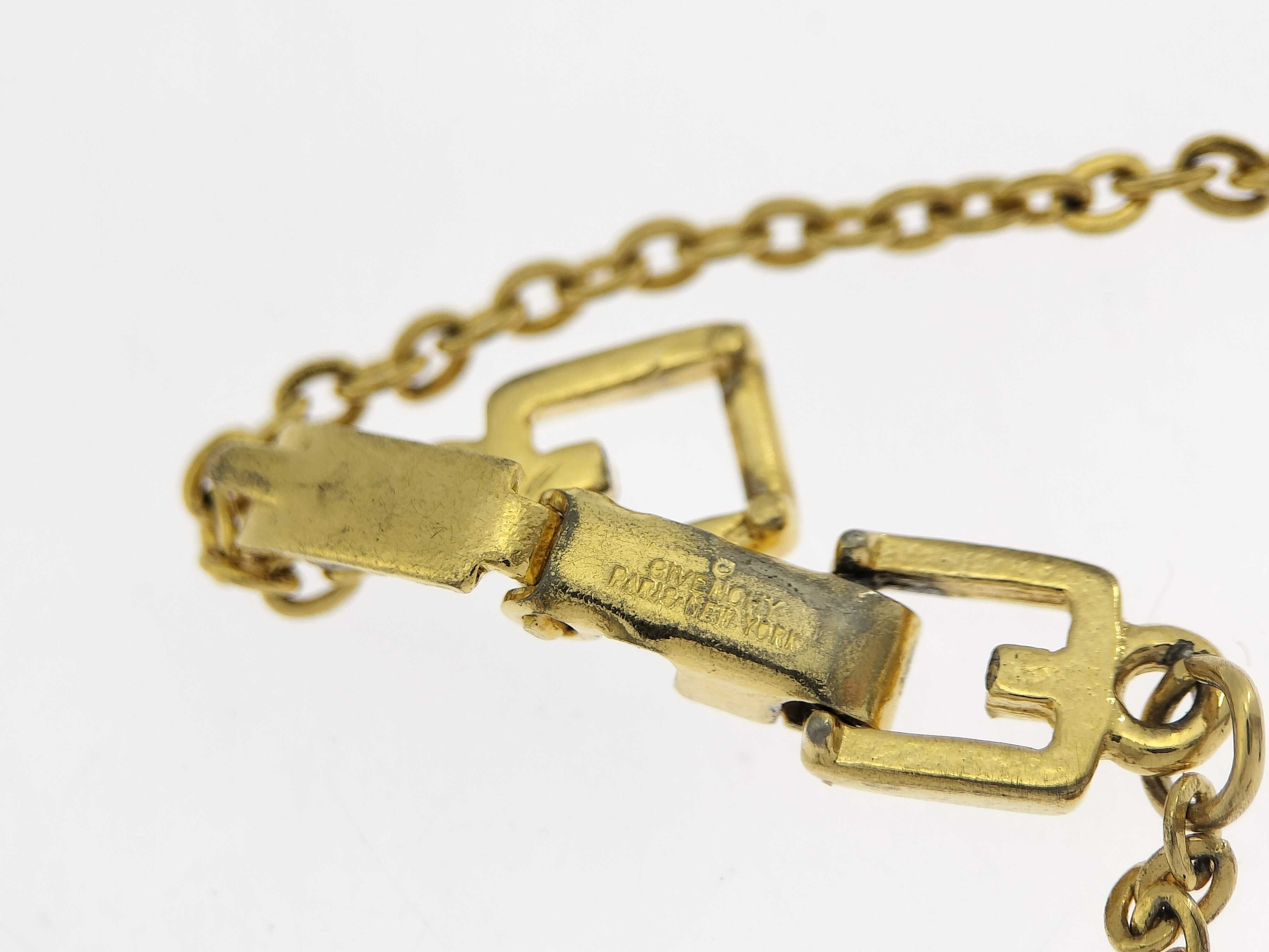 necklace with rhinestones and logo. — view 8
