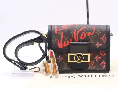 Monogram Dauphine MINI Fall in Love with shoulder strap