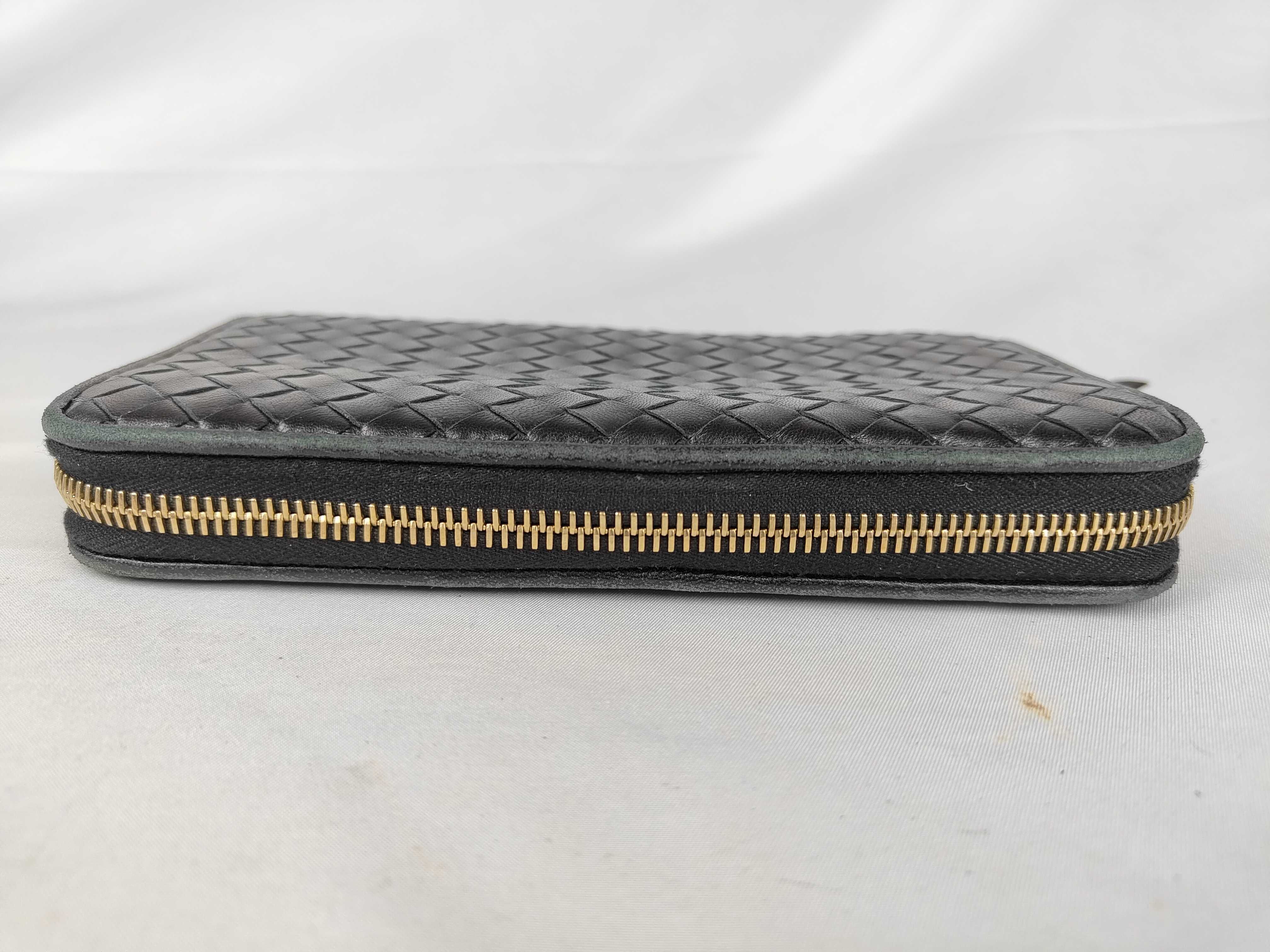 Intrecciato Round Long Wallet — view 6
