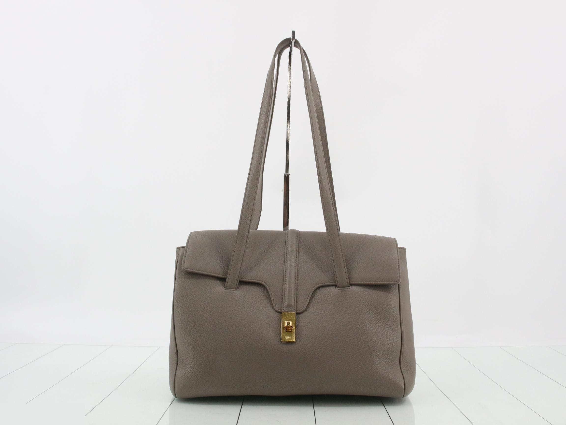 Soft 16 Leather Semi-Shoulder Bag