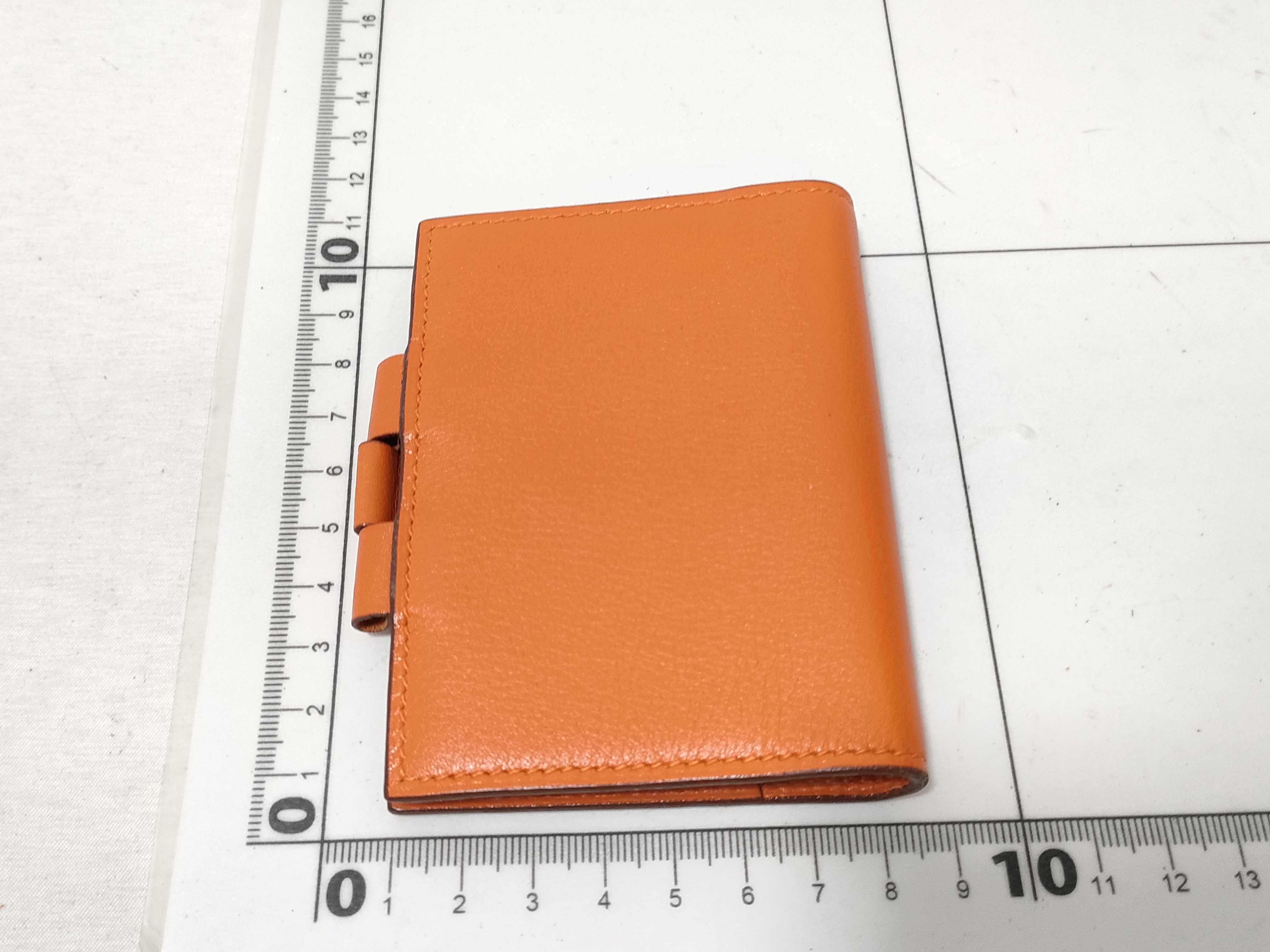 Mini Agenda Orange E Notebook Cover — view 2