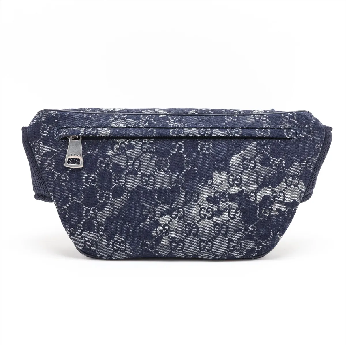 GG Denim 851706 Denim Body Bag, Blue — view 2