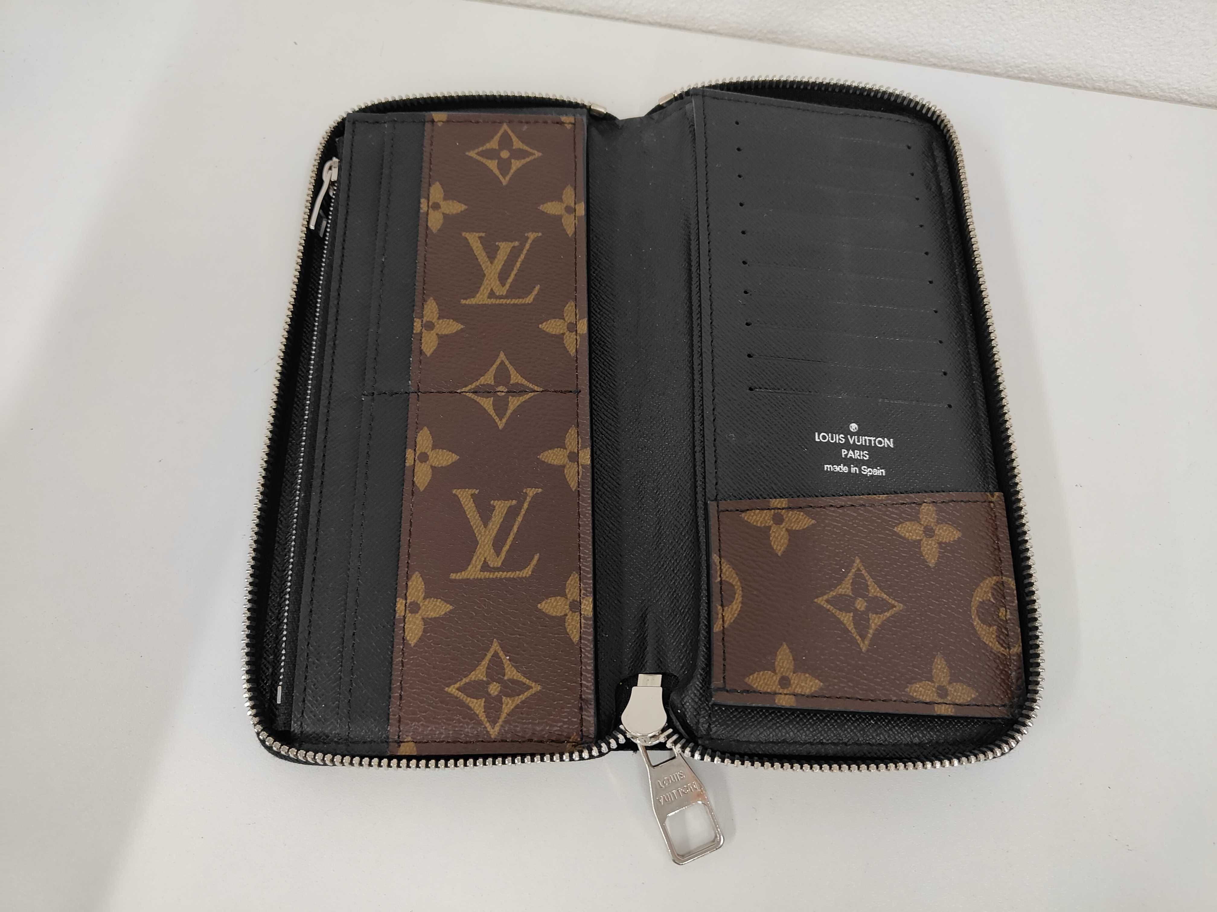 Monogram Vertical Macassar Wallet — view 5