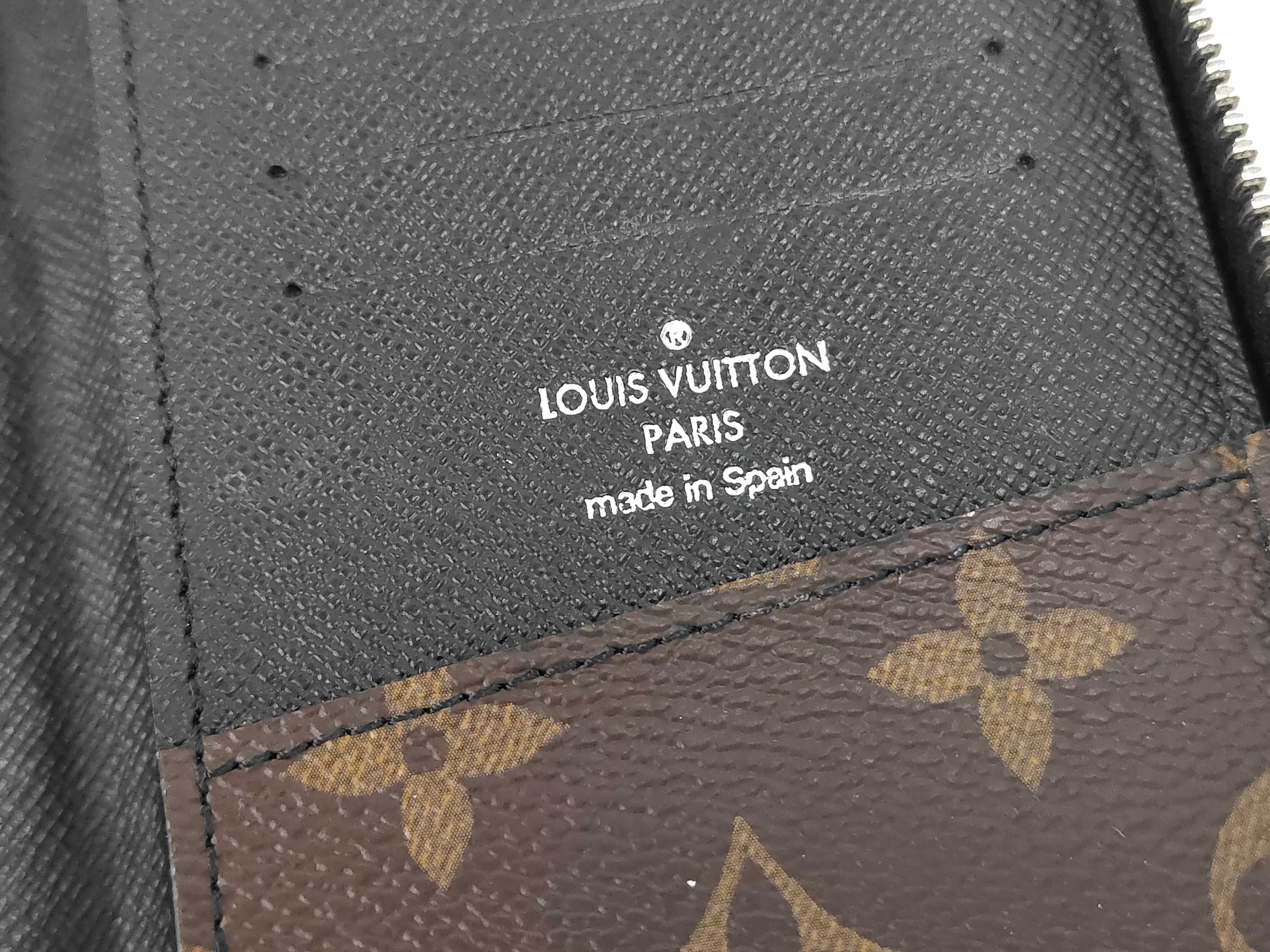 Monogram Vertical Macassar Wallet — view 6