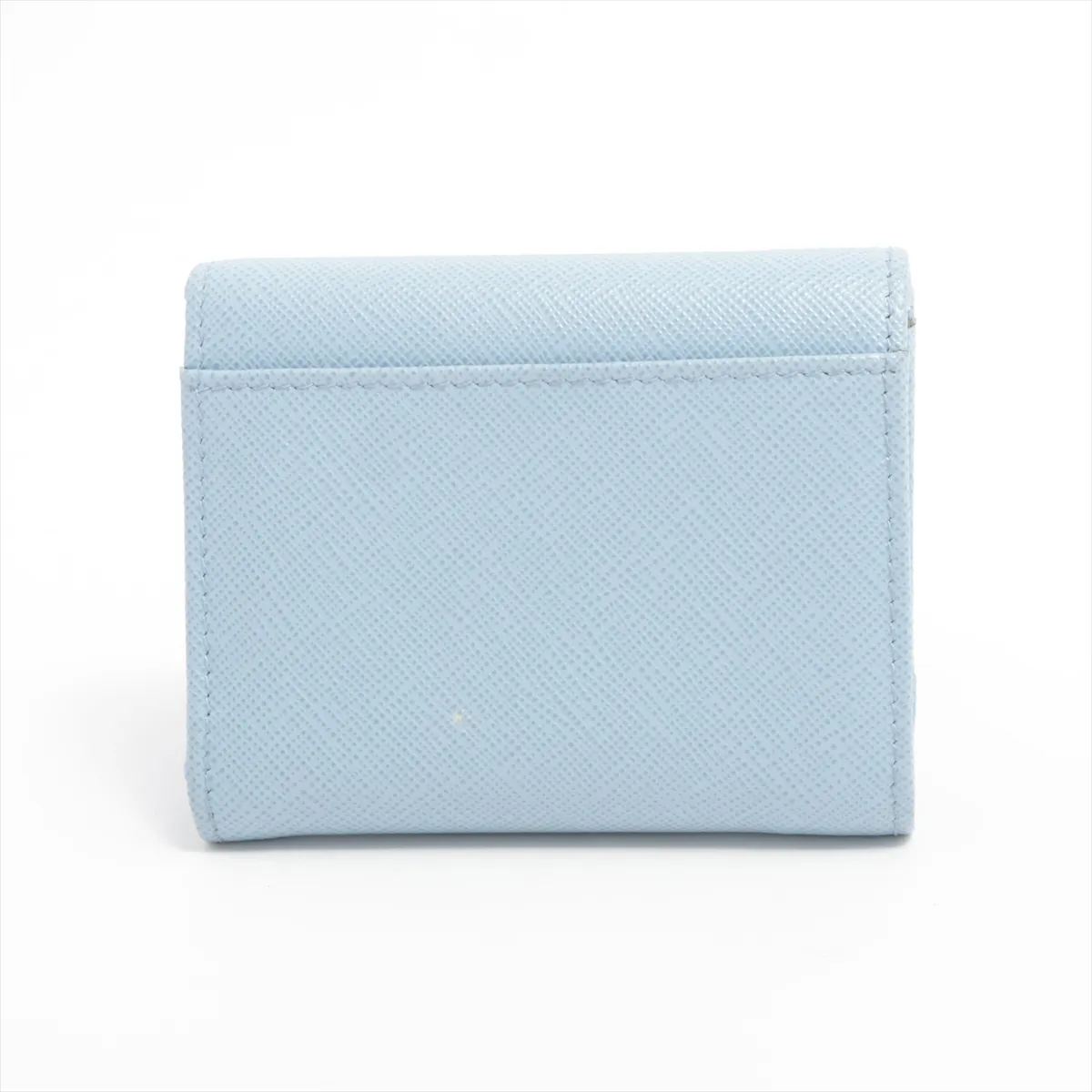 1MH043 Leather Compact Wallet White — view 2