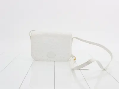 Vintage Ostrich Shoulder Bag