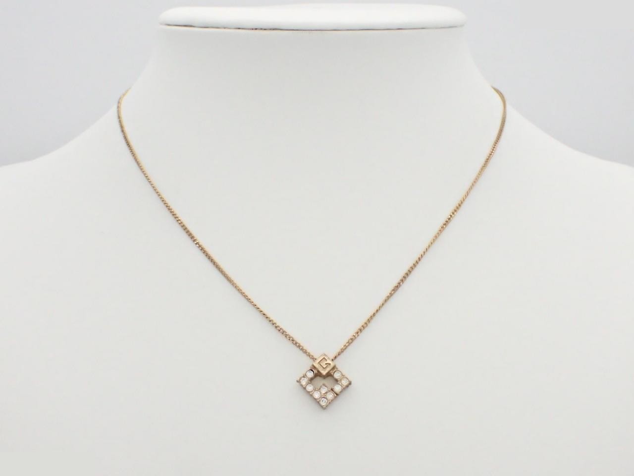 Gold necklace, chain approximately 40cm — view 3