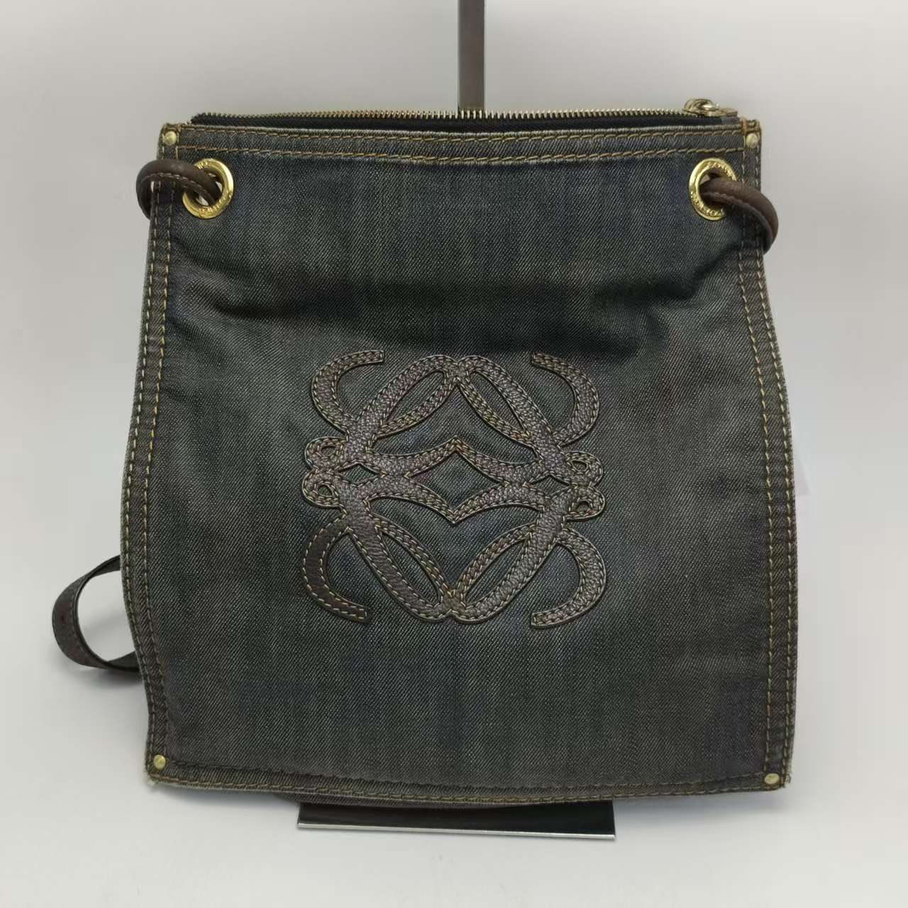 【*Shipped from: China*】LOEWE Denim Shoulder Bag — view 2