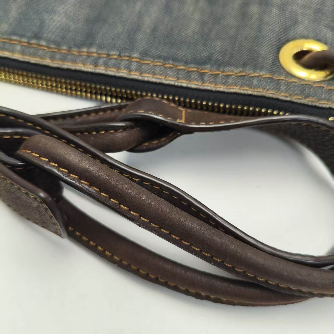 【*Shipped from: China*】LOEWE Denim Shoulder Bag — view 11