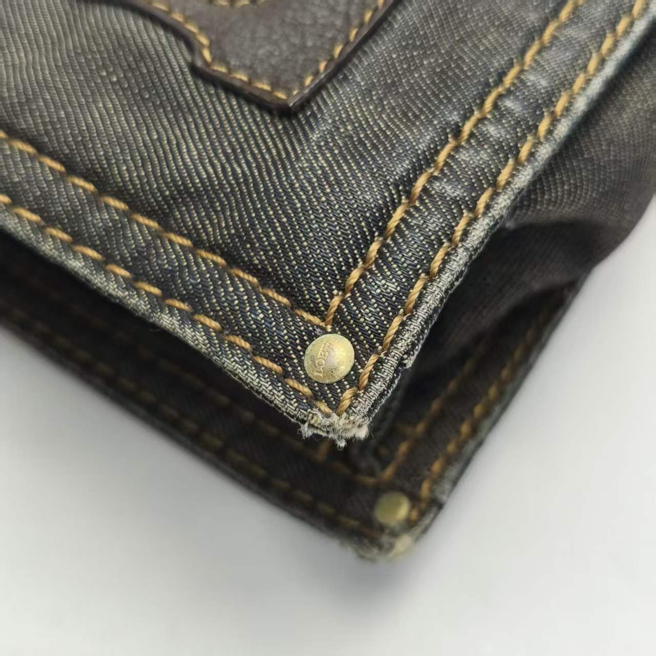 【*Shipped from: China*】LOEWE Denim Shoulder Bag — view 3