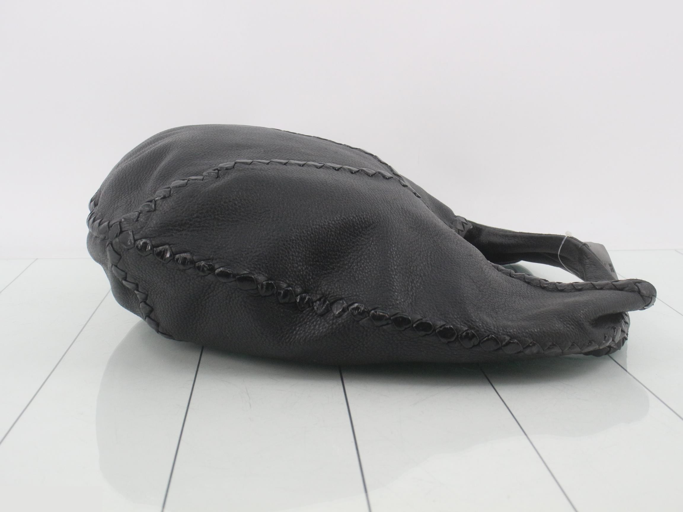 Intrecciato Hobo Shoulder Bag — view 3