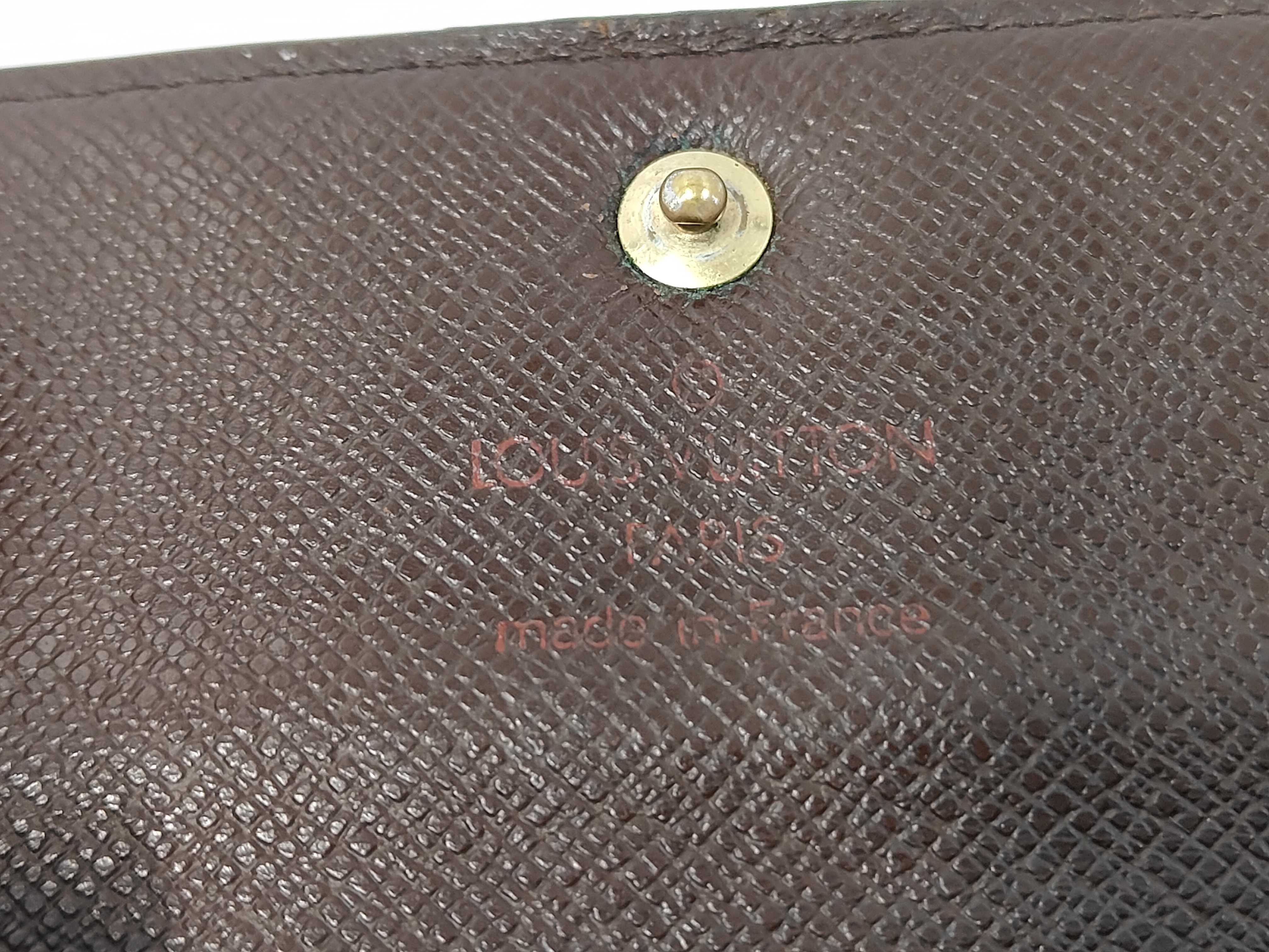 Damier Portefeuille Sarah Long Wallet — view 9