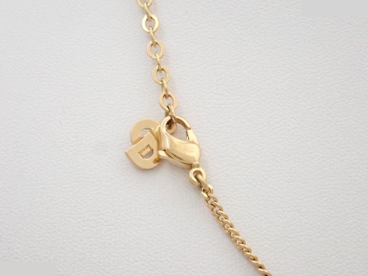 Gold necklace, chain approximately 42cm — view 2