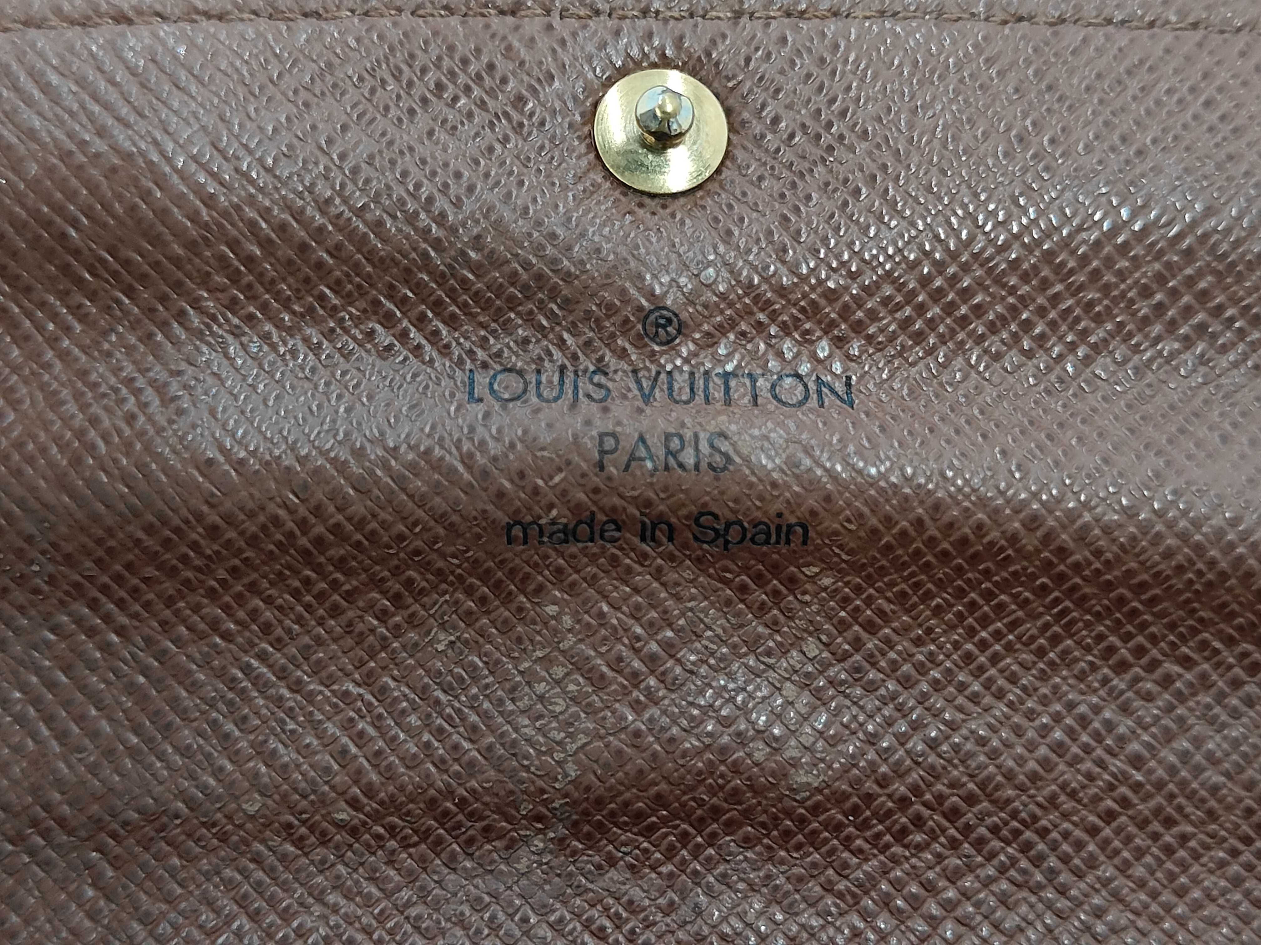 Monogram Louis Vuitton Monogram Portefeuille Sarah CA3049 Wallet — view 12