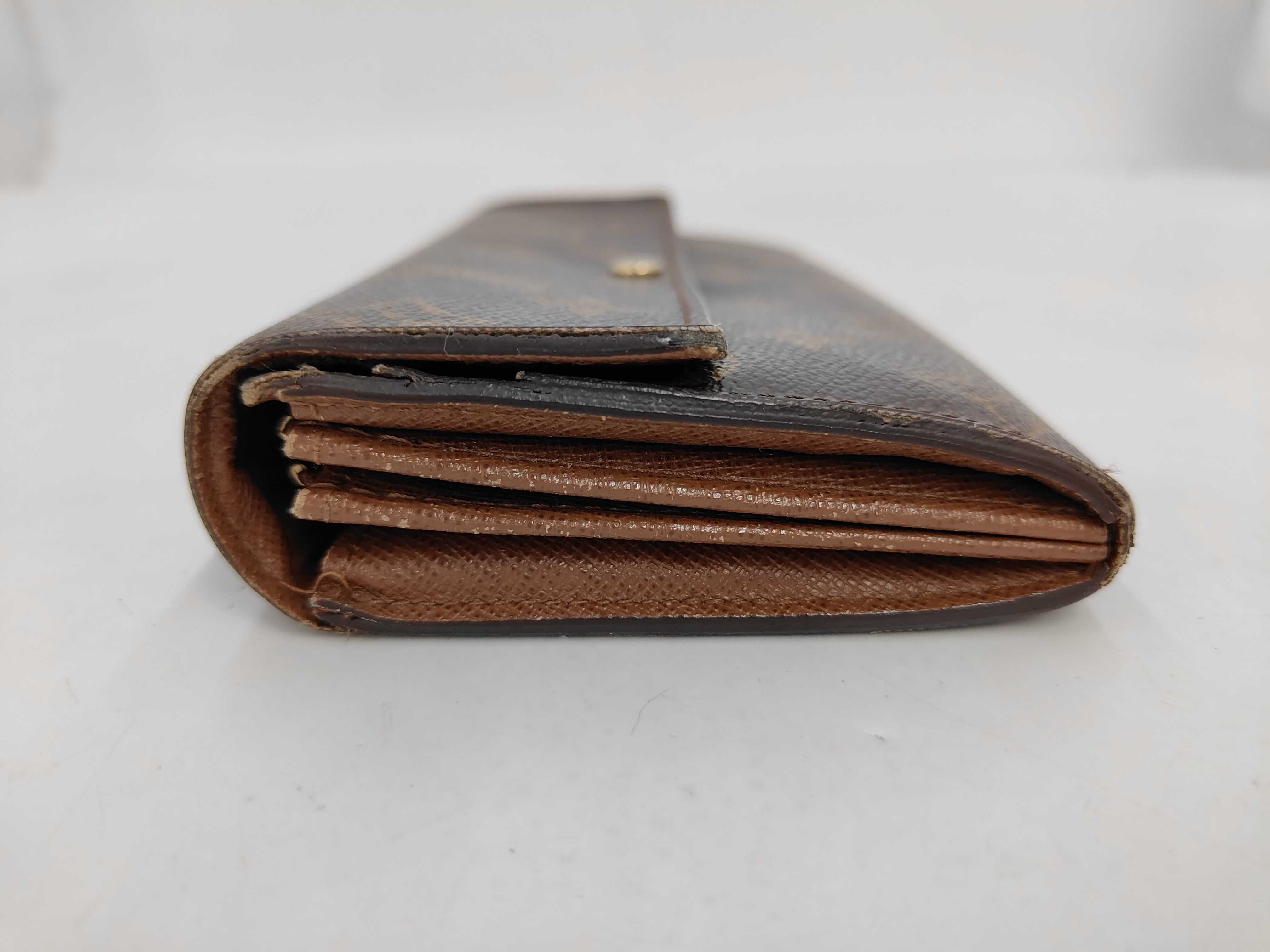 Monogram Louis Vuitton Monogram Portefeuille Sarah CA3049 Wallet — view 5