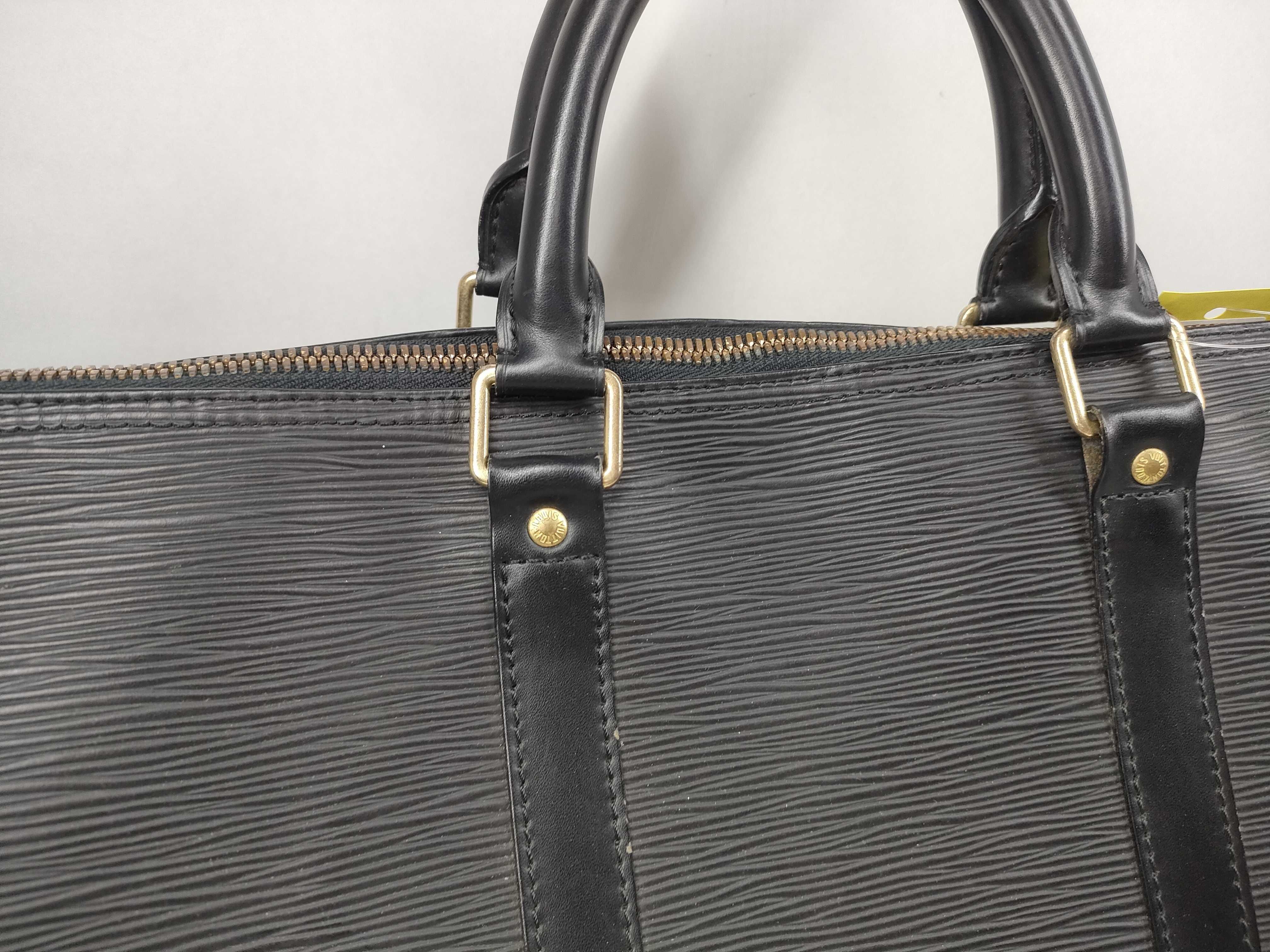 Epi M42962 Epi Keepall 50 Noir Boston Bag — view 3