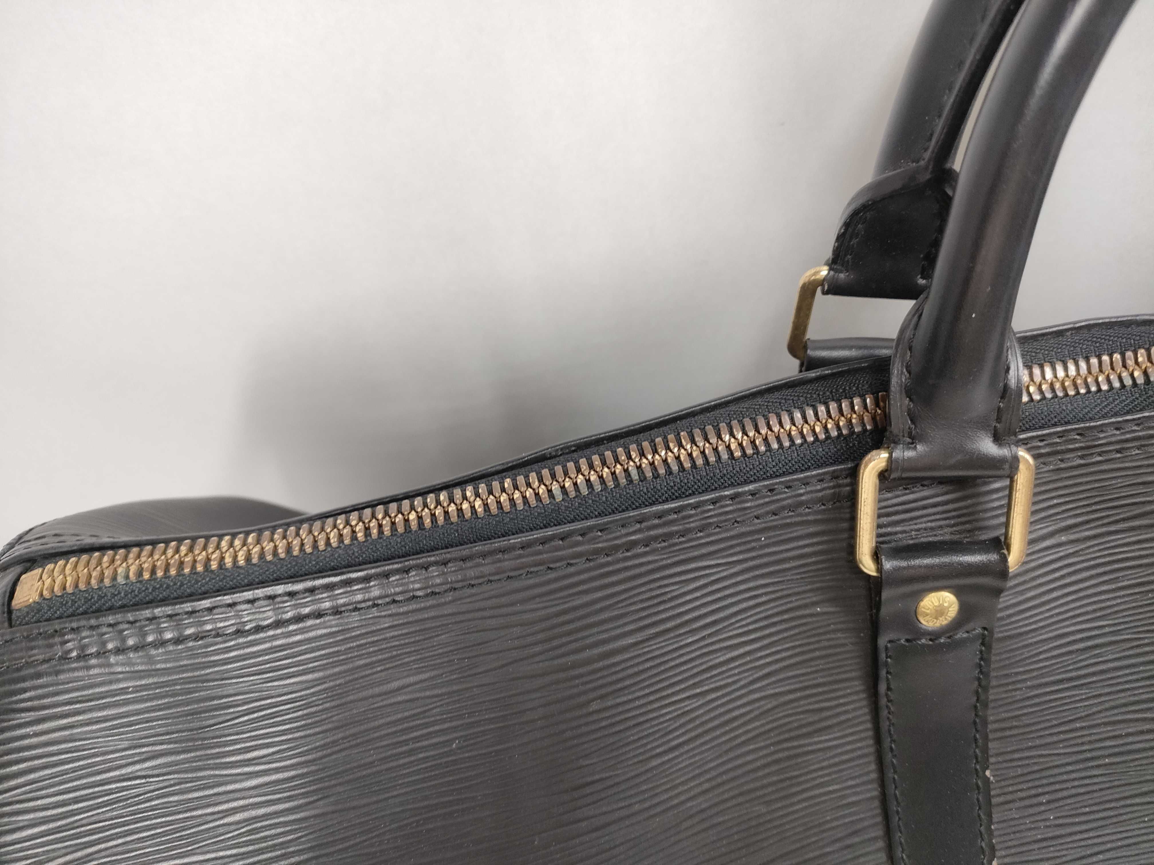 Epi M42962 Epi Keepall 50 Noir Boston Bag — view 6
