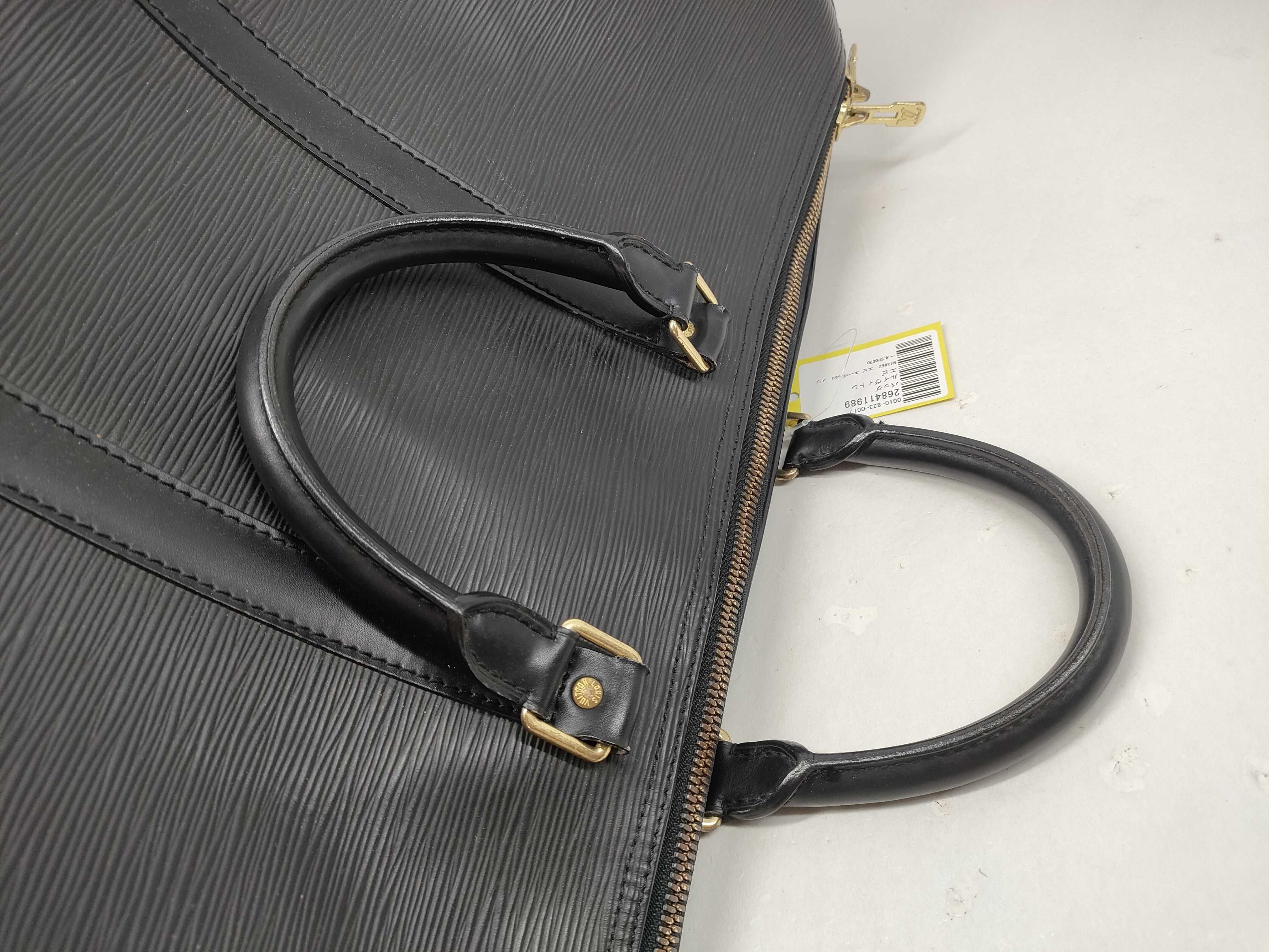 Epi M42962 Epi Keepall 50 Noir Boston Bag — view 9
