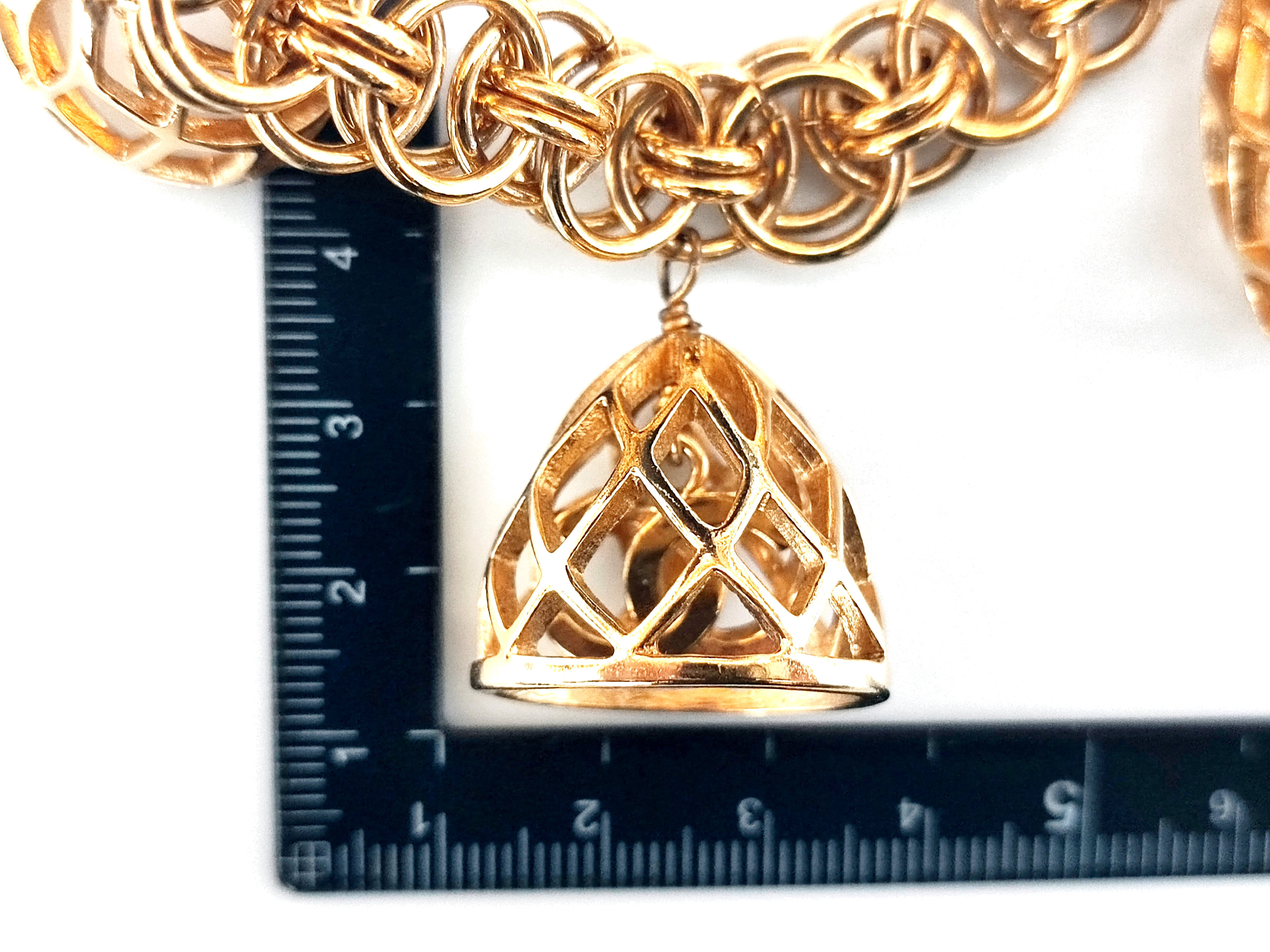 Coco Mark Birdcage 7-Strand Necklace — view 4