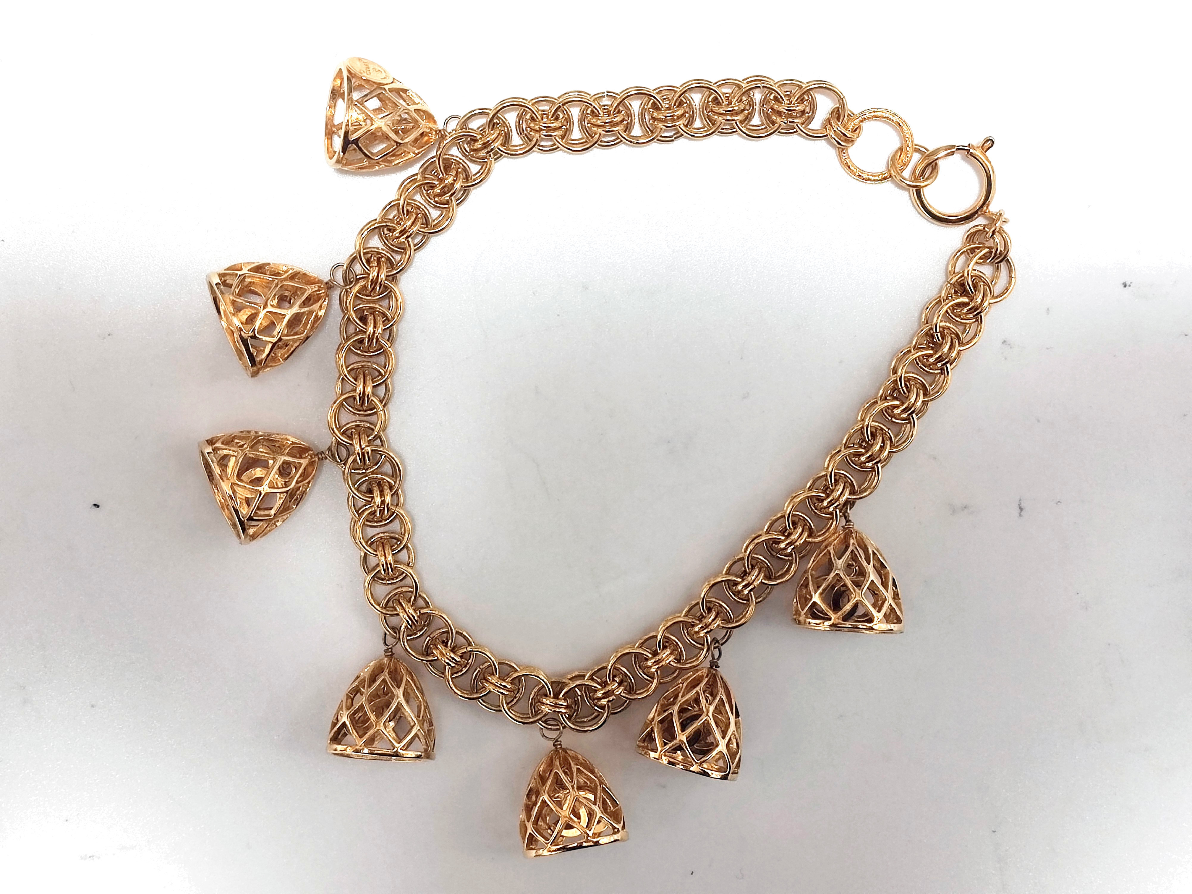 Coco Mark Birdcage 7-Strand Necklace — view 5