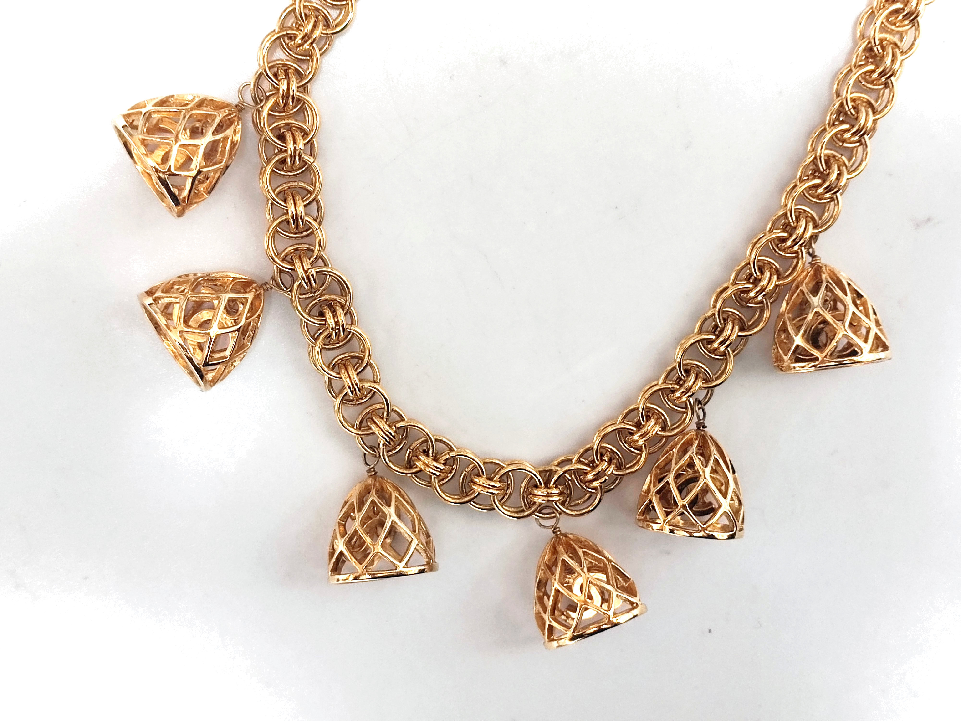 Coco Mark Birdcage 7-Strand Necklace — view 6