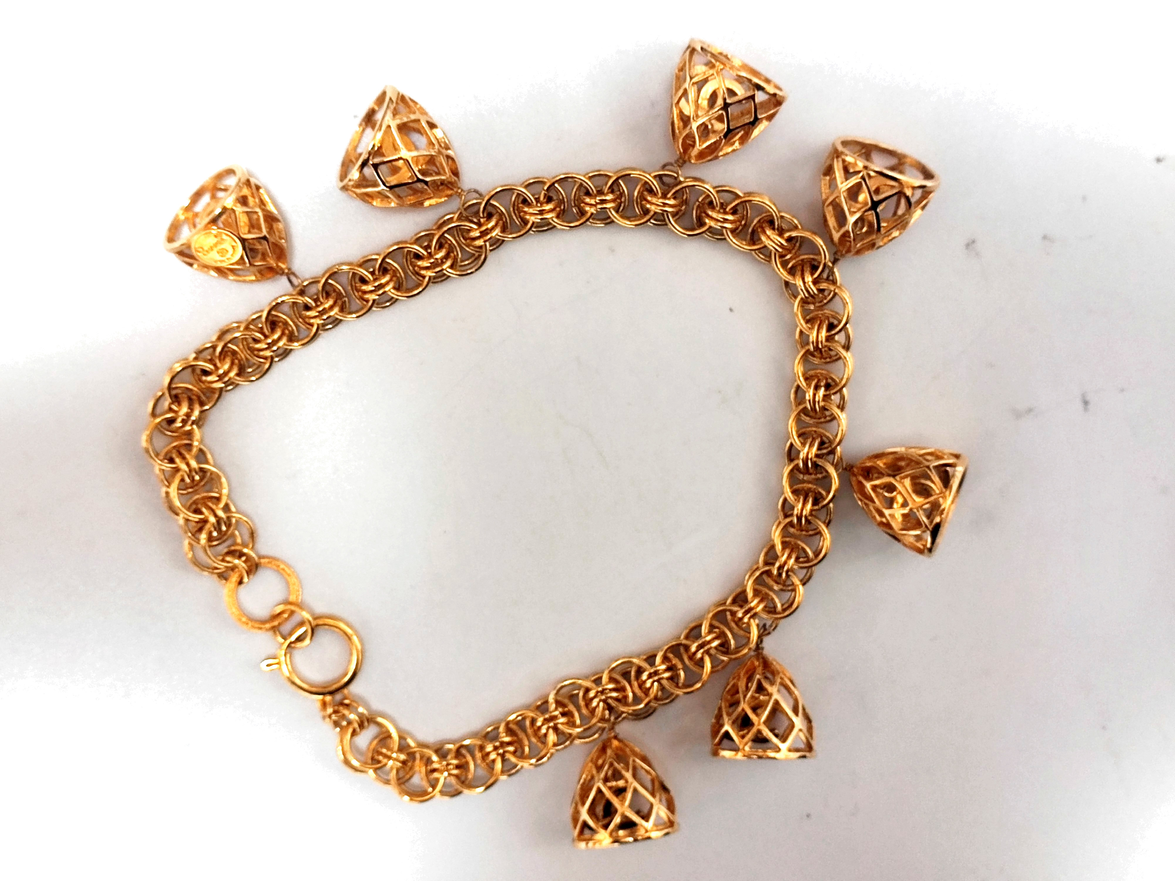 Coco Mark Birdcage 7-Strand Necklace — view 8
