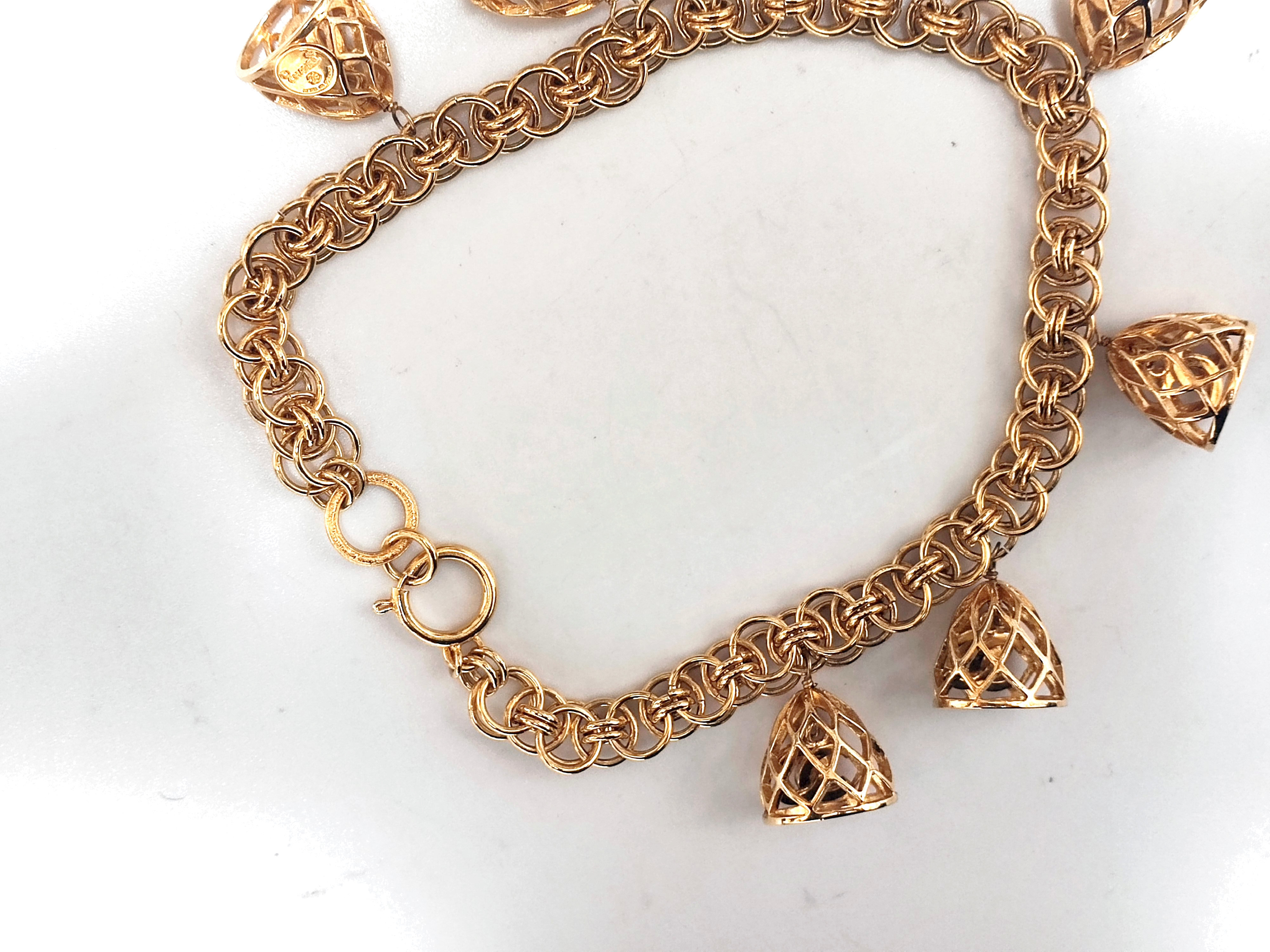 Coco Mark Birdcage 7-Strand Necklace — view 9