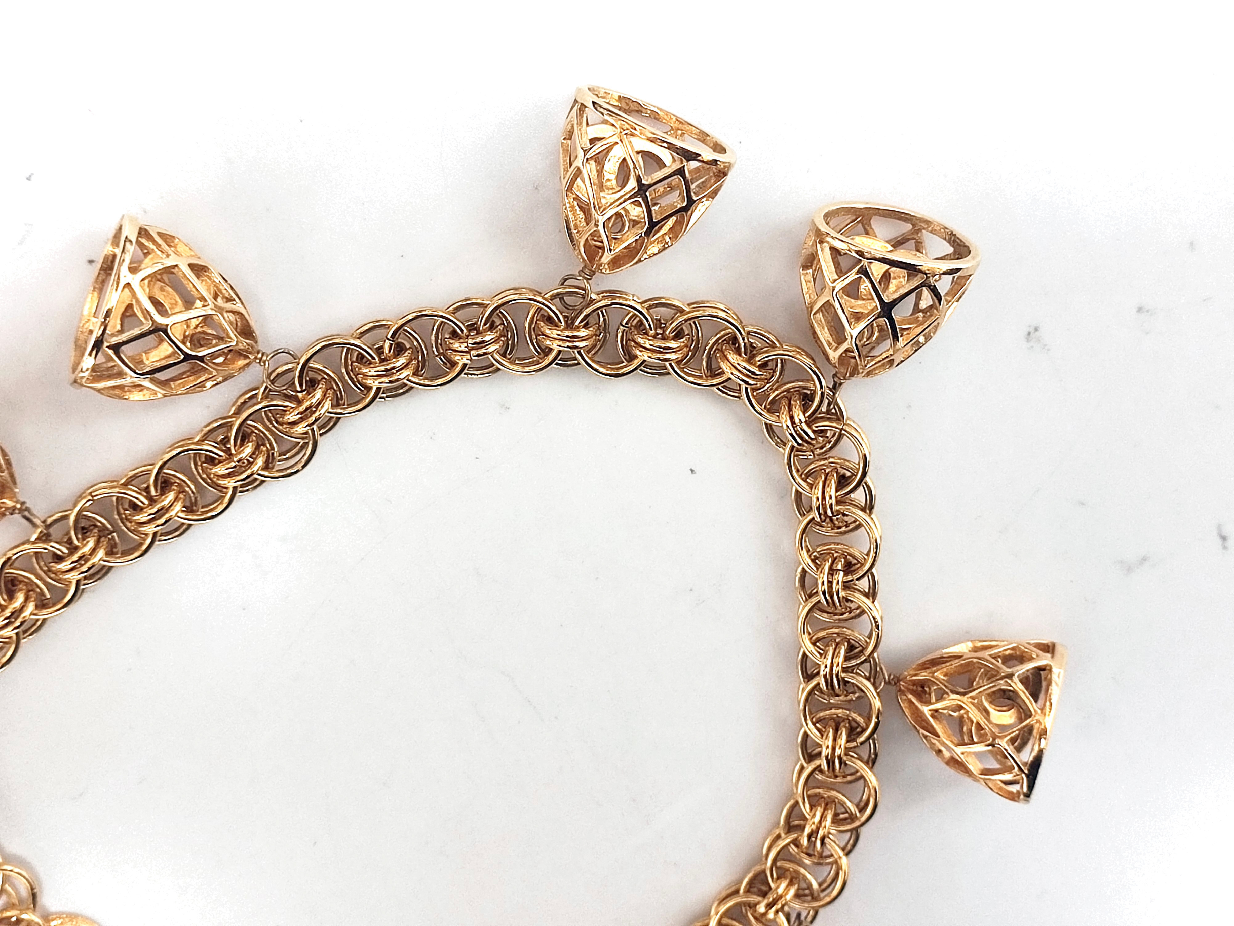 Coco Mark Birdcage 7-Strand Necklace — view 10