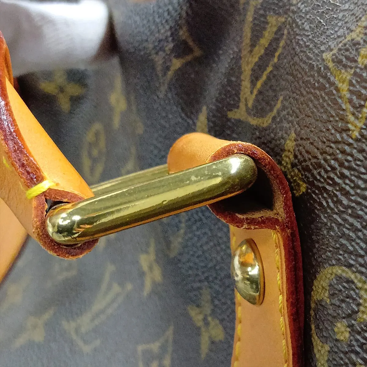 Monogram Carryall M40074 TH1006 Brown with initials — view 14