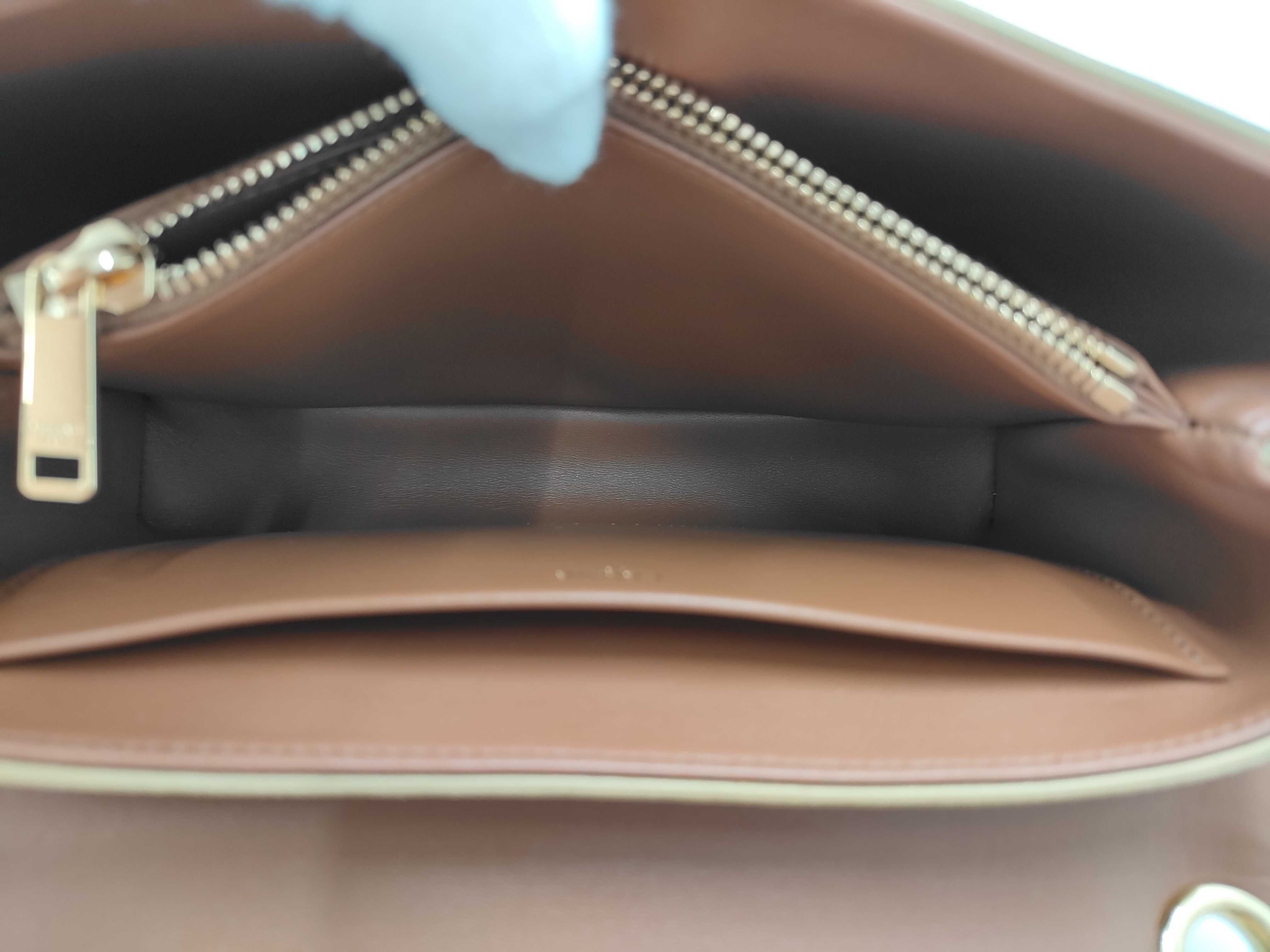 Unused Victoire Chain Shoulder Leopard Print Shoulder Bag — view 11